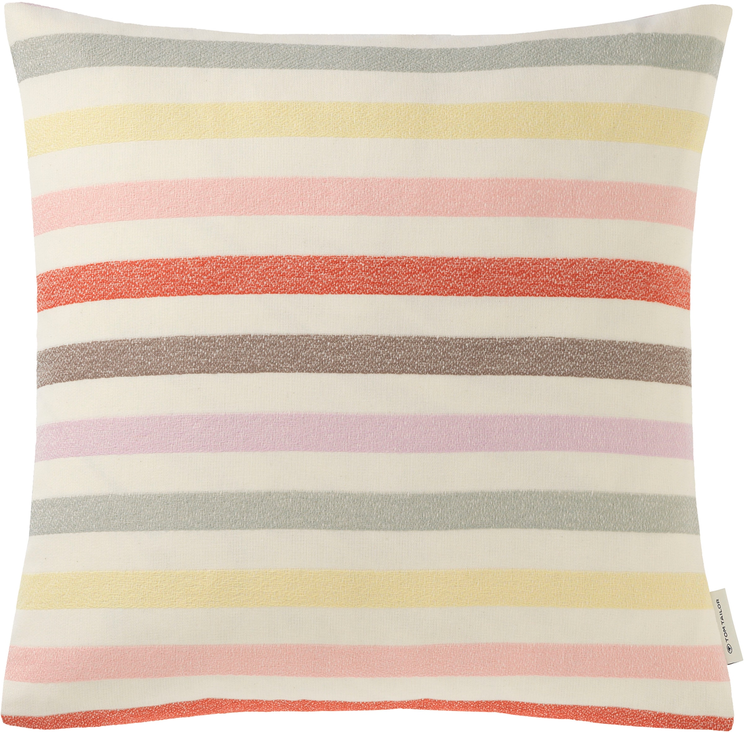 TOM TAILOR HOME Kissenbezüge "Pastel Stripe", (1 St.), in frischen Farben