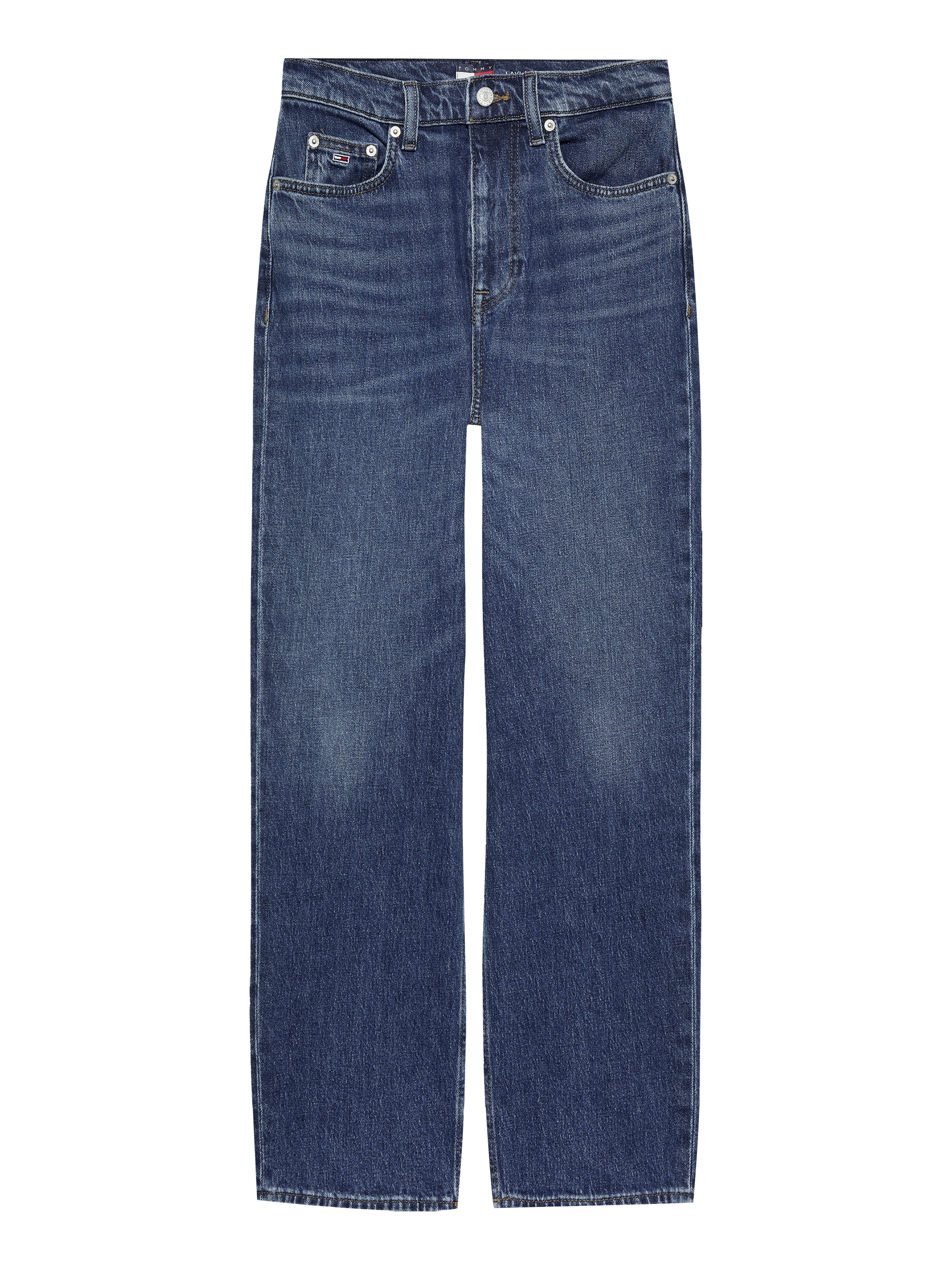 Tommy Jeans Straight-Jeans »LAYLA HR SLIM STR«, in Knöchellänge