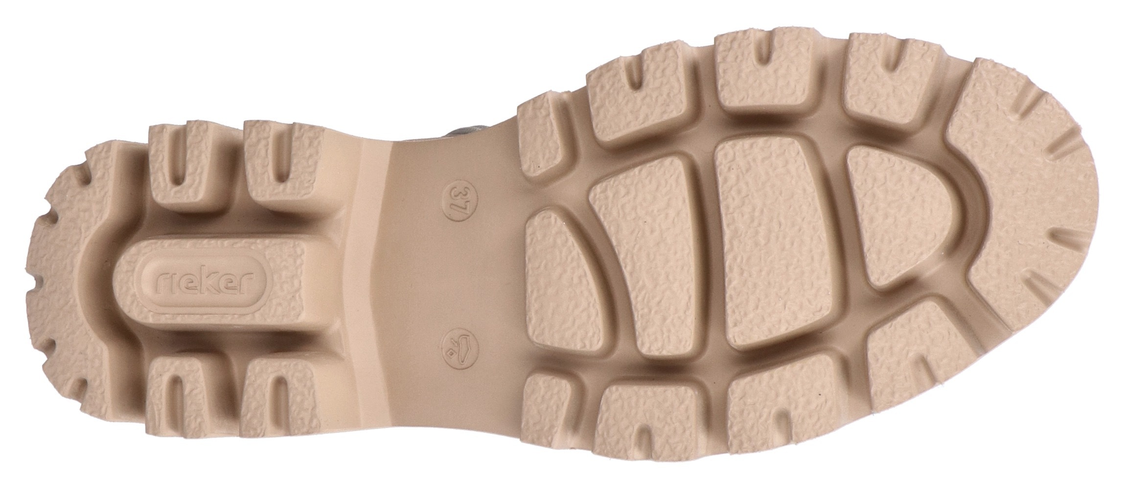 Rieker Winterstiefelette, Winterboots, Schnürboots, Profilsohle, mit Innenreißverschluss