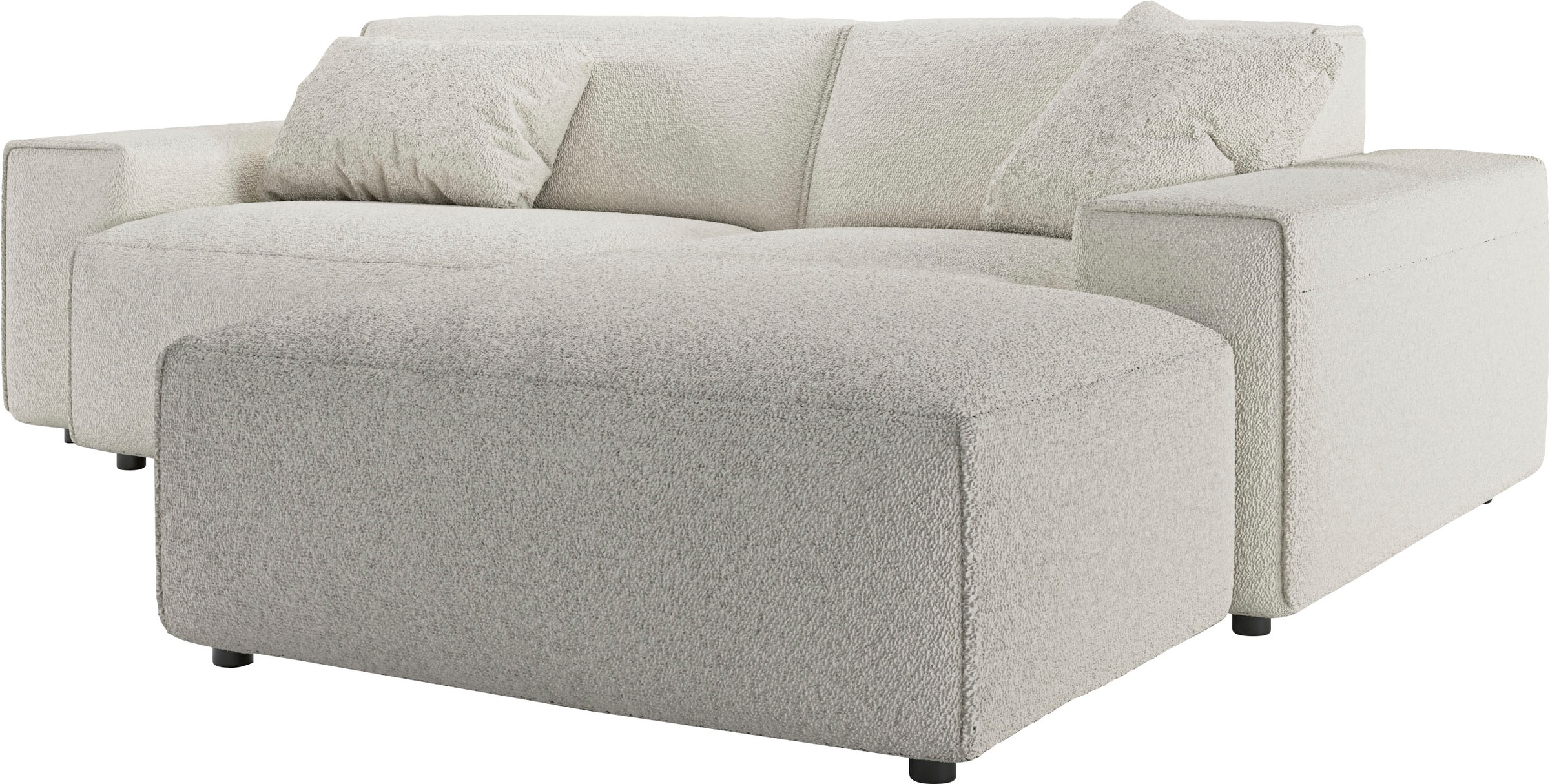 andas Ecksofa »Glimminge L-Form auch in Breitcord, Feincord + Easy care-Bezug,«, Breite 234, Zierkissen