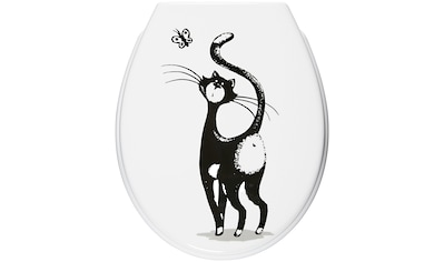 ADOB WC-Sitz »Katze«, Absenkautomatik, zur Reinigung abnehmbar kaufen