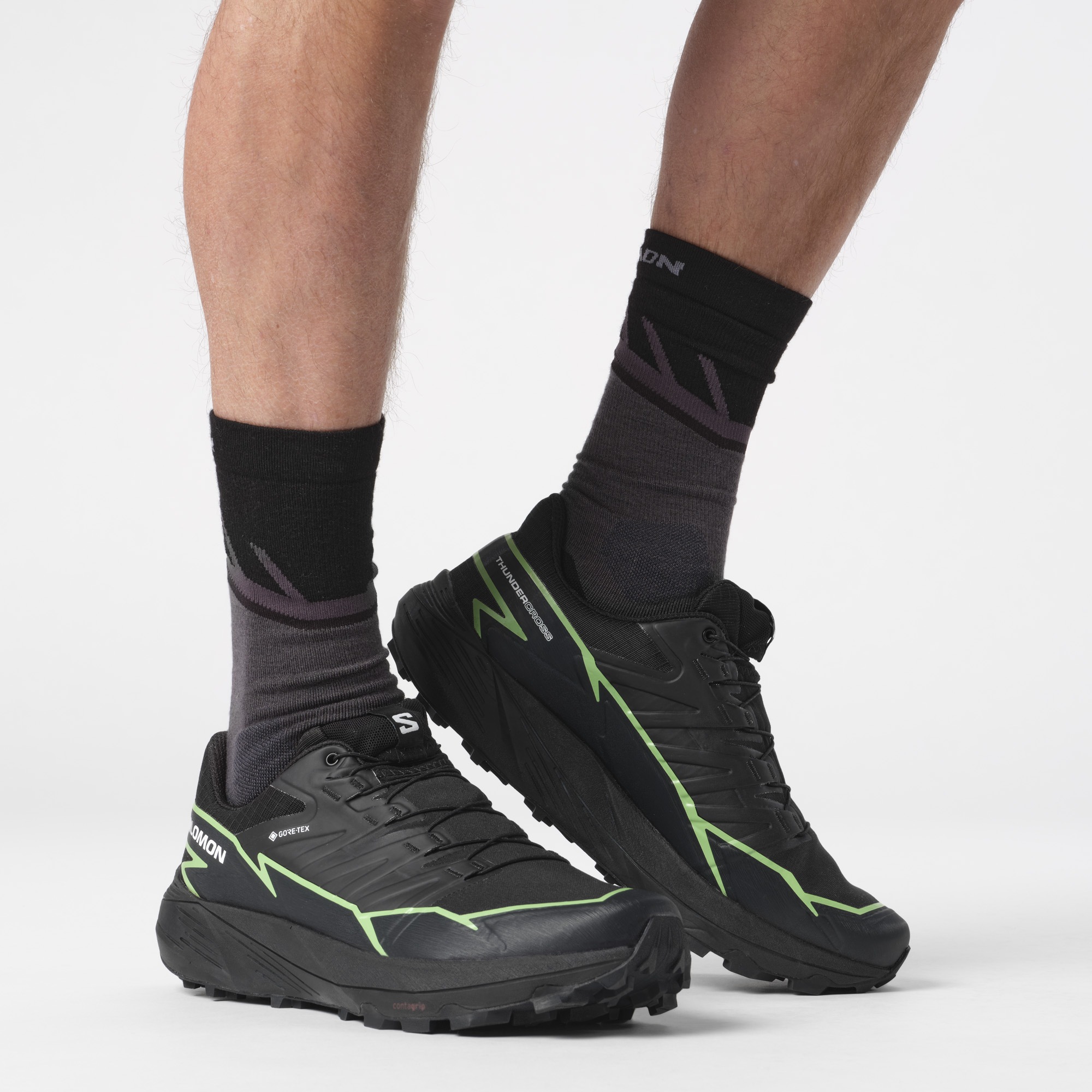 Salomon Sportsocken "SPEEDCROSS CREW" für sportive Aktivitäten, sportlicher günstig online kaufen