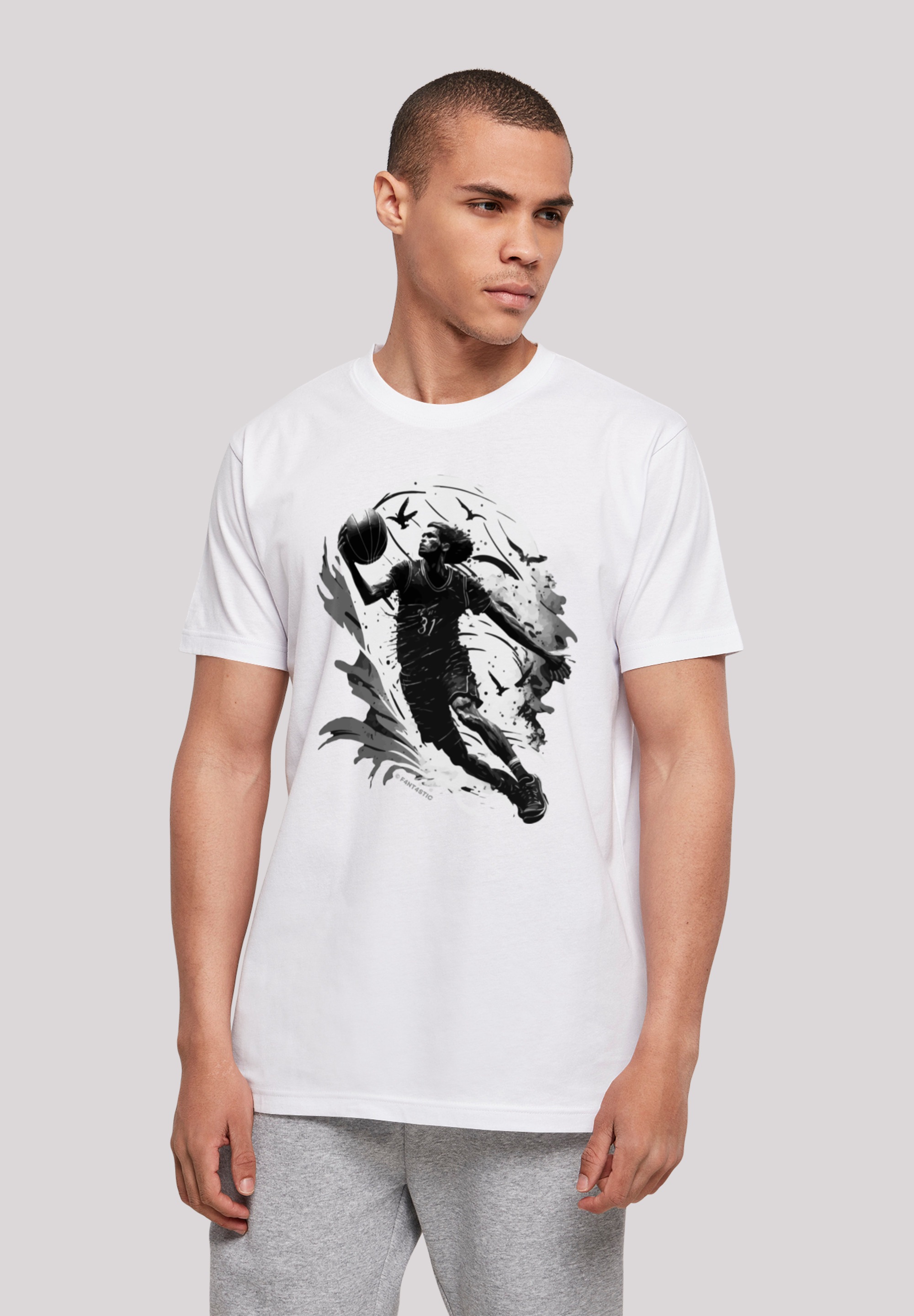 F4NT4STIC T-Shirt "Basketball Spieler", Print günstig online kaufen