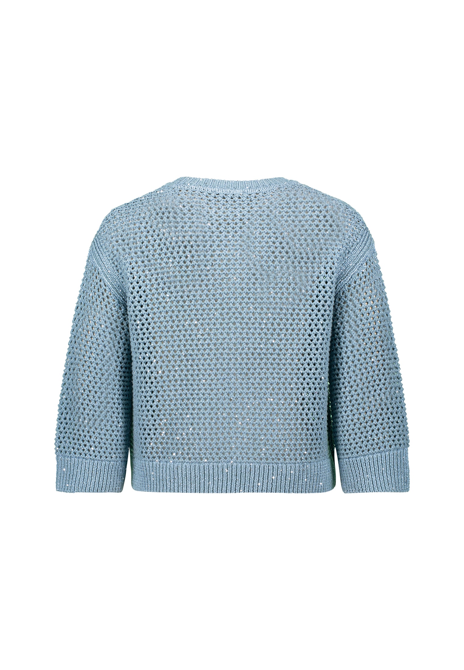 Zero Strickpullover »zero Grobstrickpullover mit Glitzer«, (1 tlg.), weiteres Detail