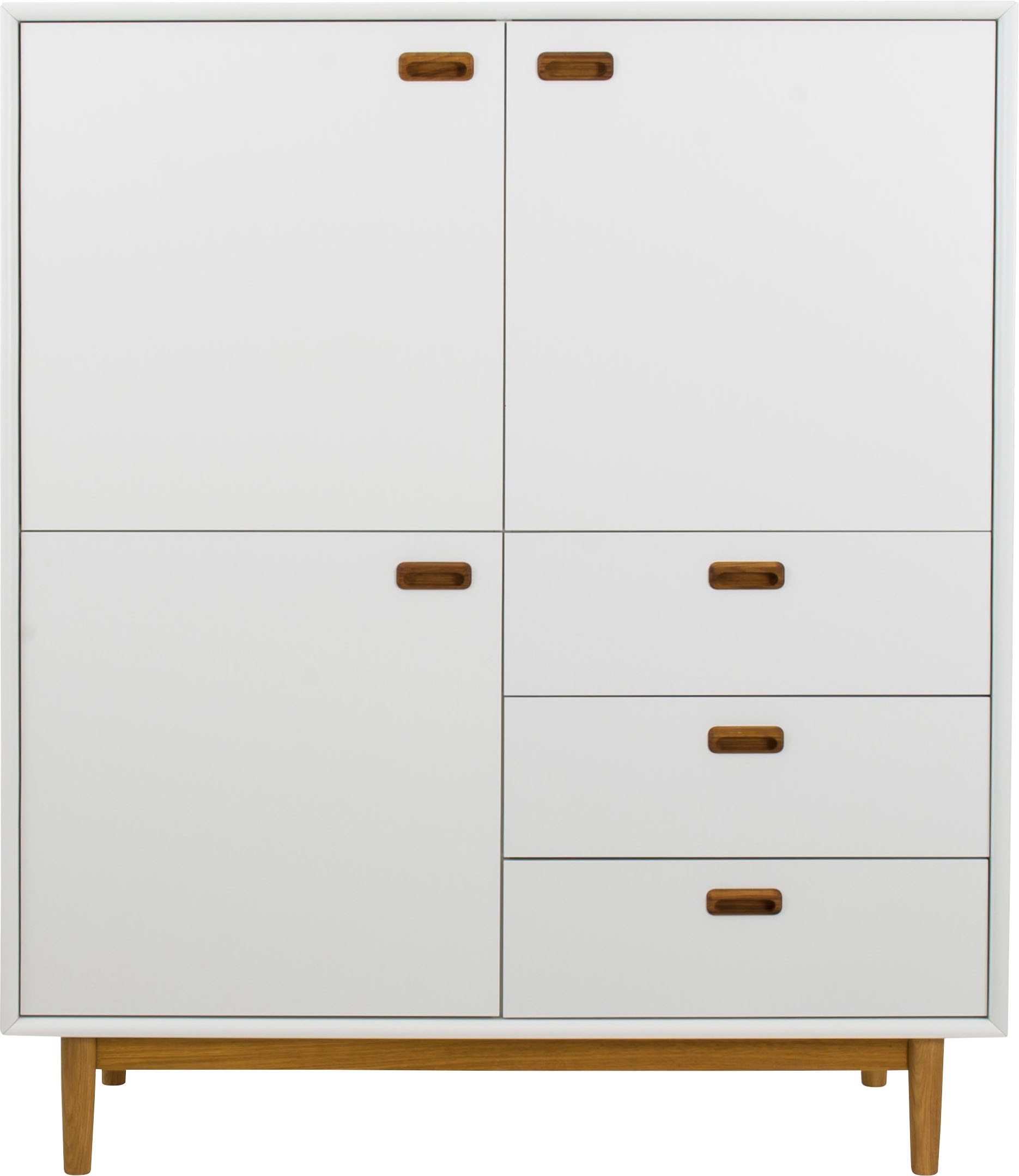 Tenzo Highboard »SVEA«, mit 3 Türen & 3 Schüben, Design von Tenzo Design studio