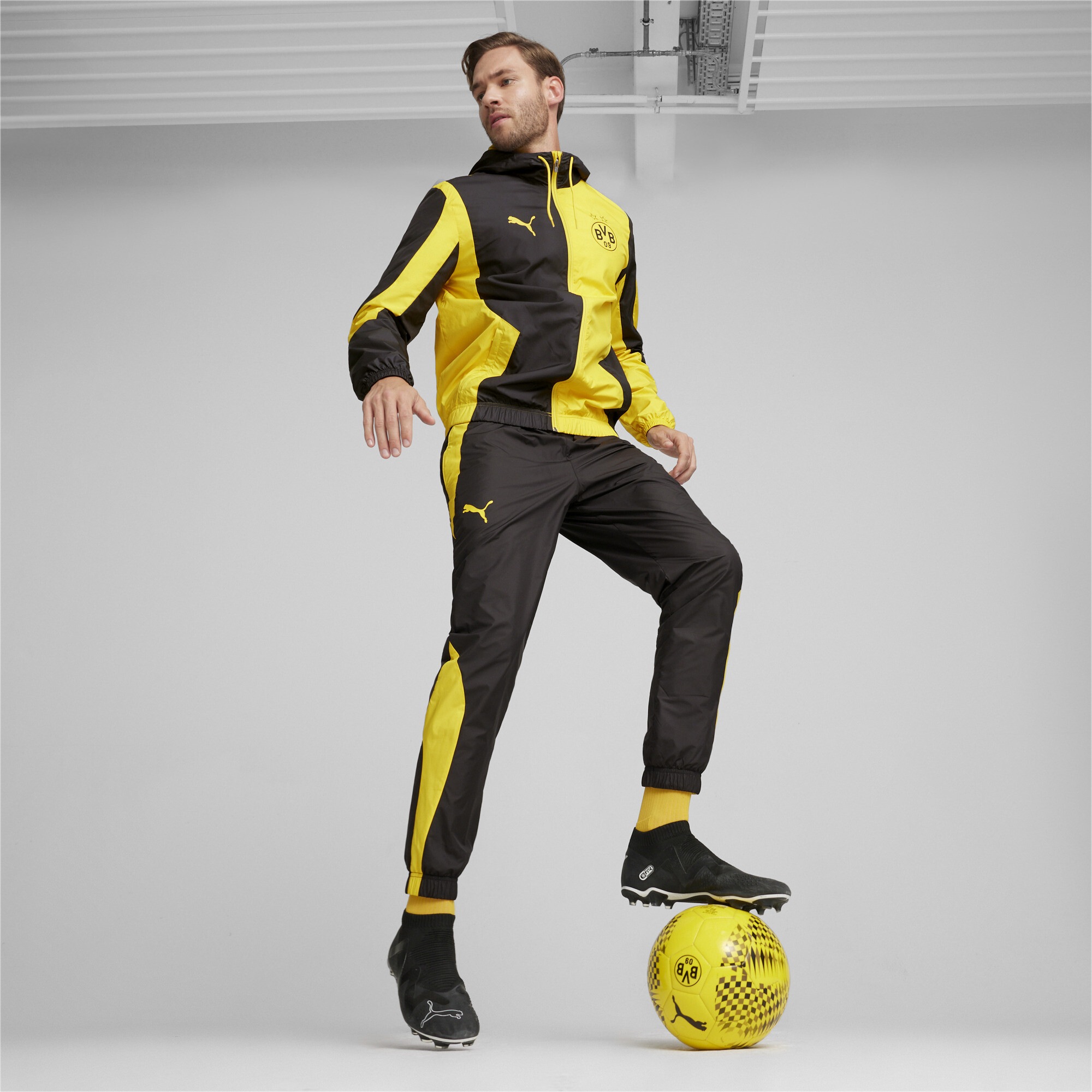 PUMA Trainingsjacke »Borussia Dortmund Pre-match-Jacke Herren«