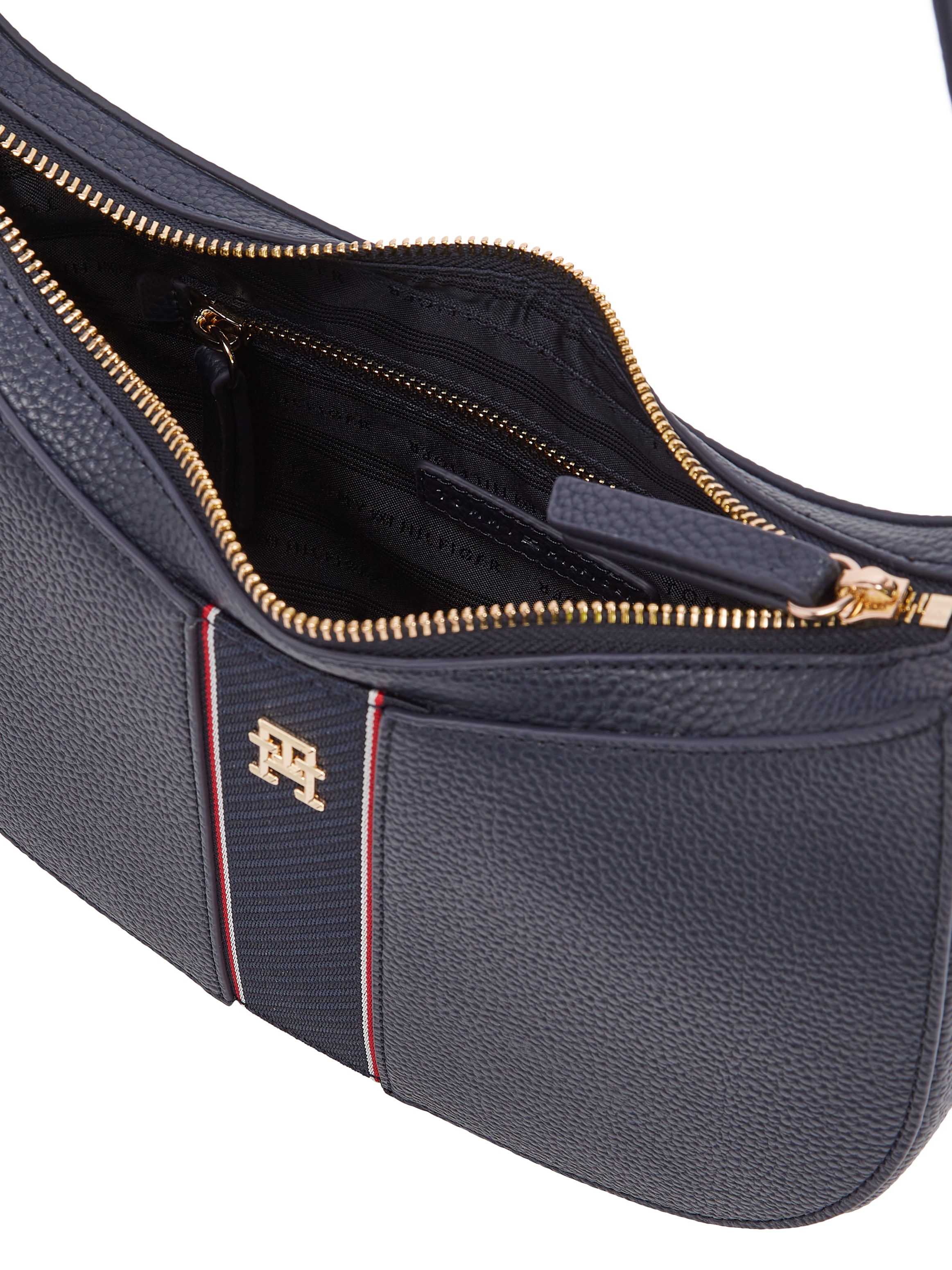 Tommy Hilfiger Hobo »TH LEGACY SHOULDER BAG«, Damen Abendtasche, Henkeltasche, Schultertasche mit TH-Logo