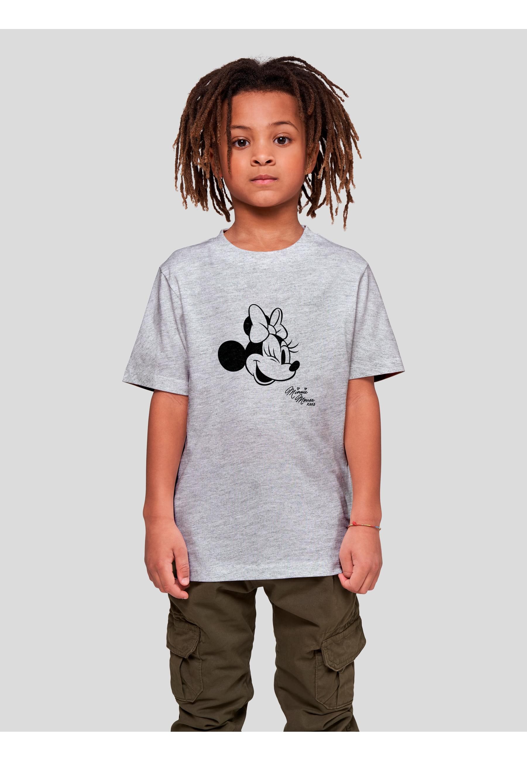 MisterTee T-Shirt »MisterTee Damen Kids Minnie Mouse XOXO Tee«