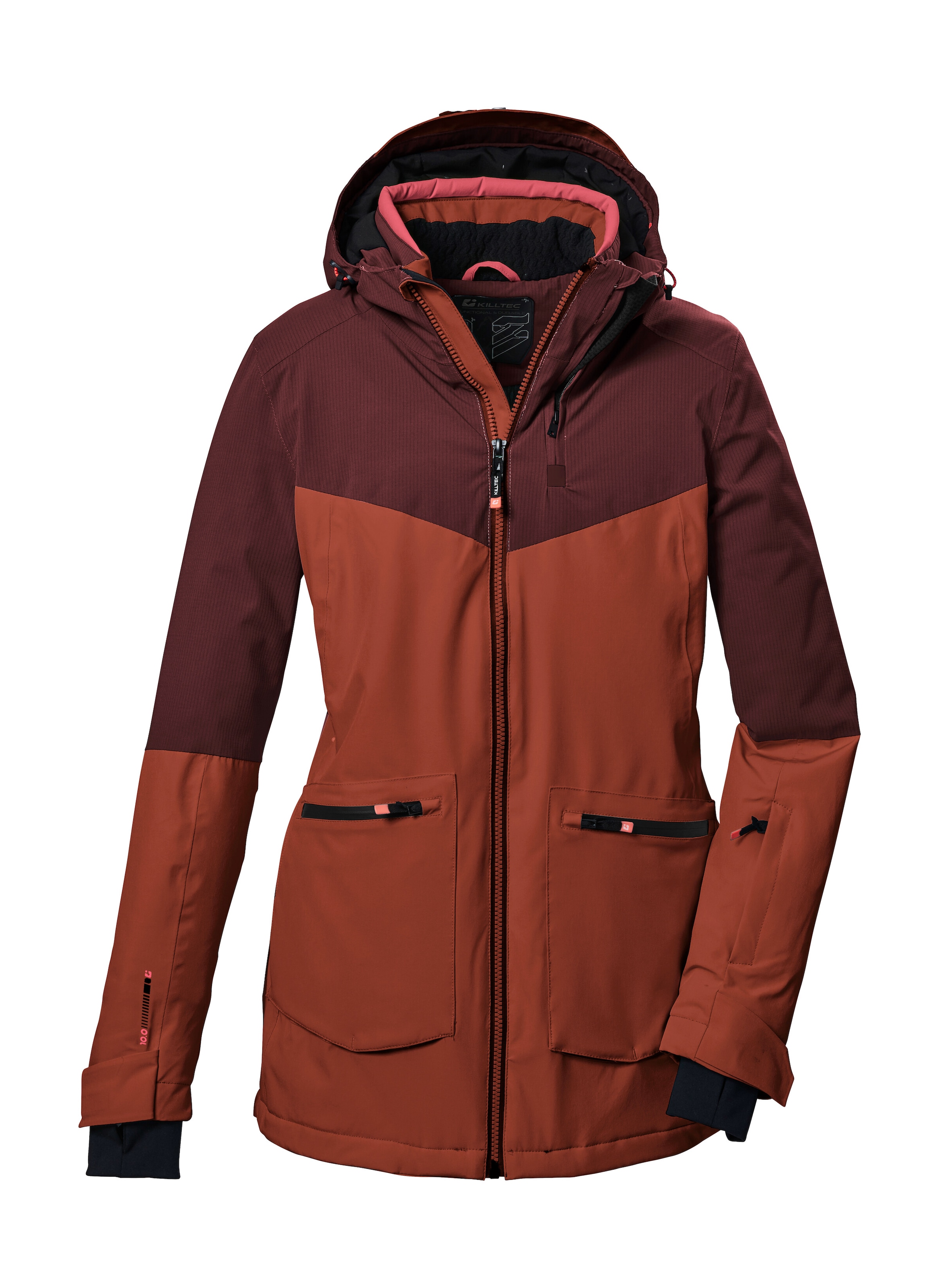 Killtec Skijacke "KSW 40 WMN SKI JCKT", Wasserdicht, atmungsaktiv, verschwe günstig online kaufen
