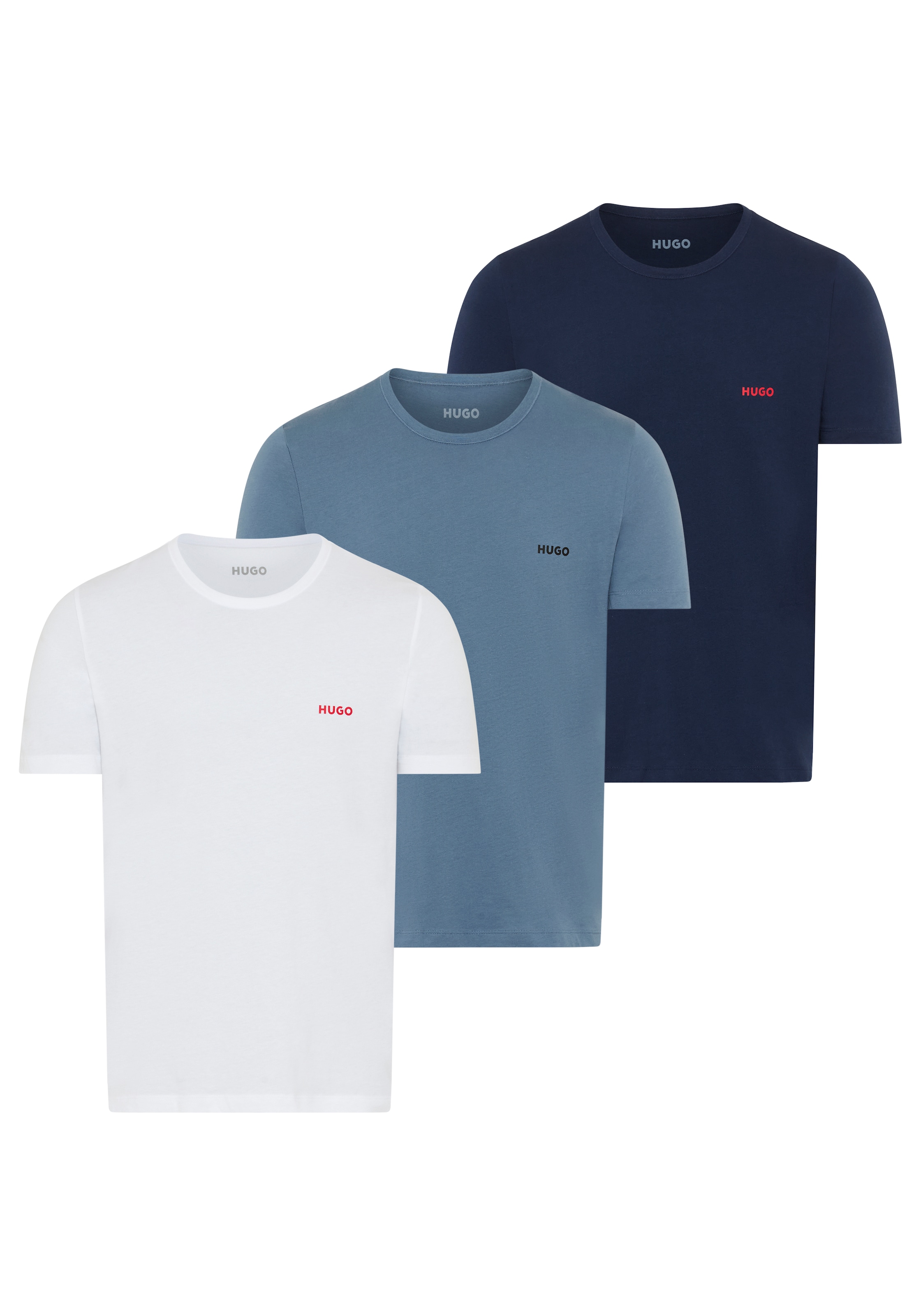 HUGO Underwear T-Shirt "RN TRIPL" Packung, 3 Stk. tlg. mit Rundhalsausschni günstig online kaufen