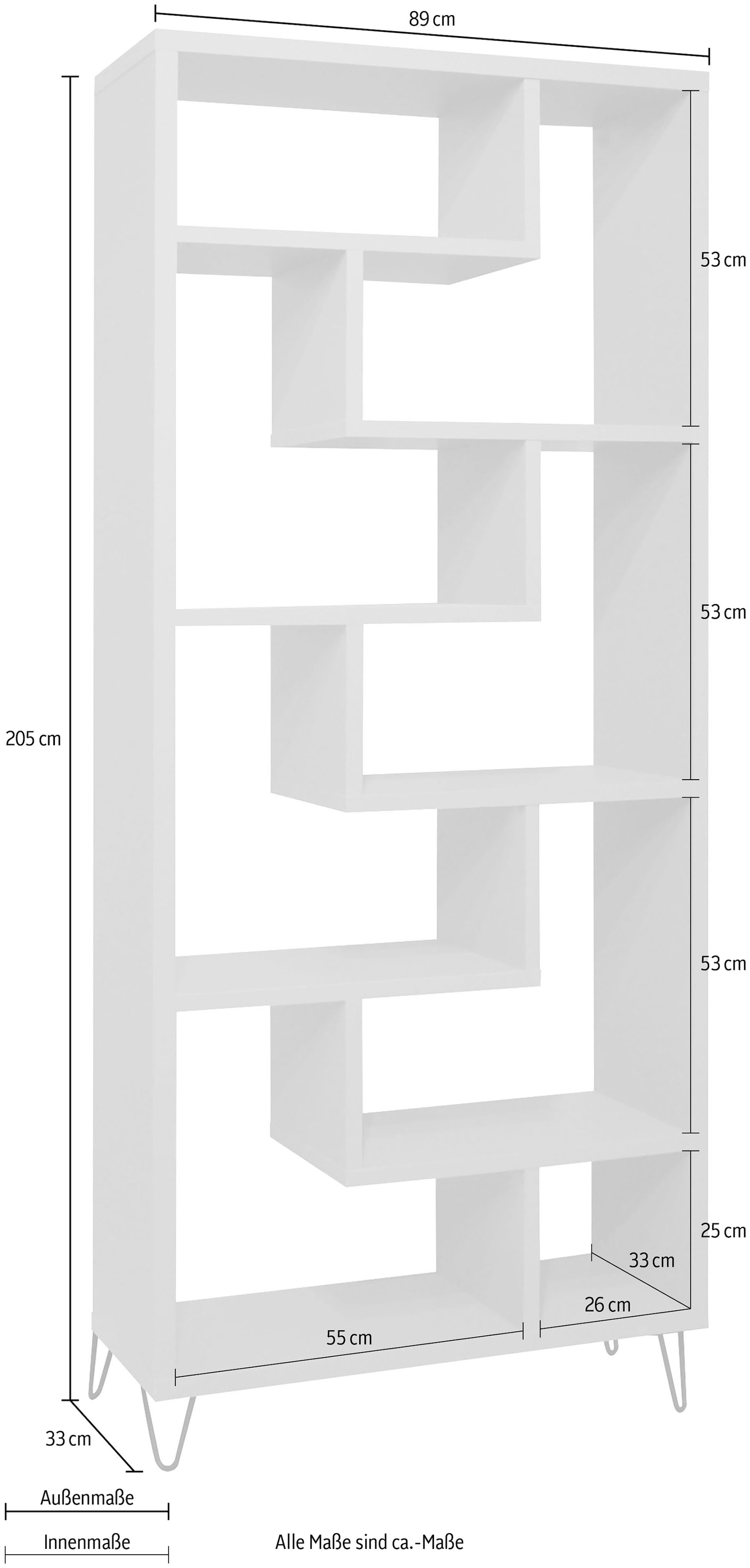 Mäusbacher Raumteiler »Tetrix«, Breite 89 cm