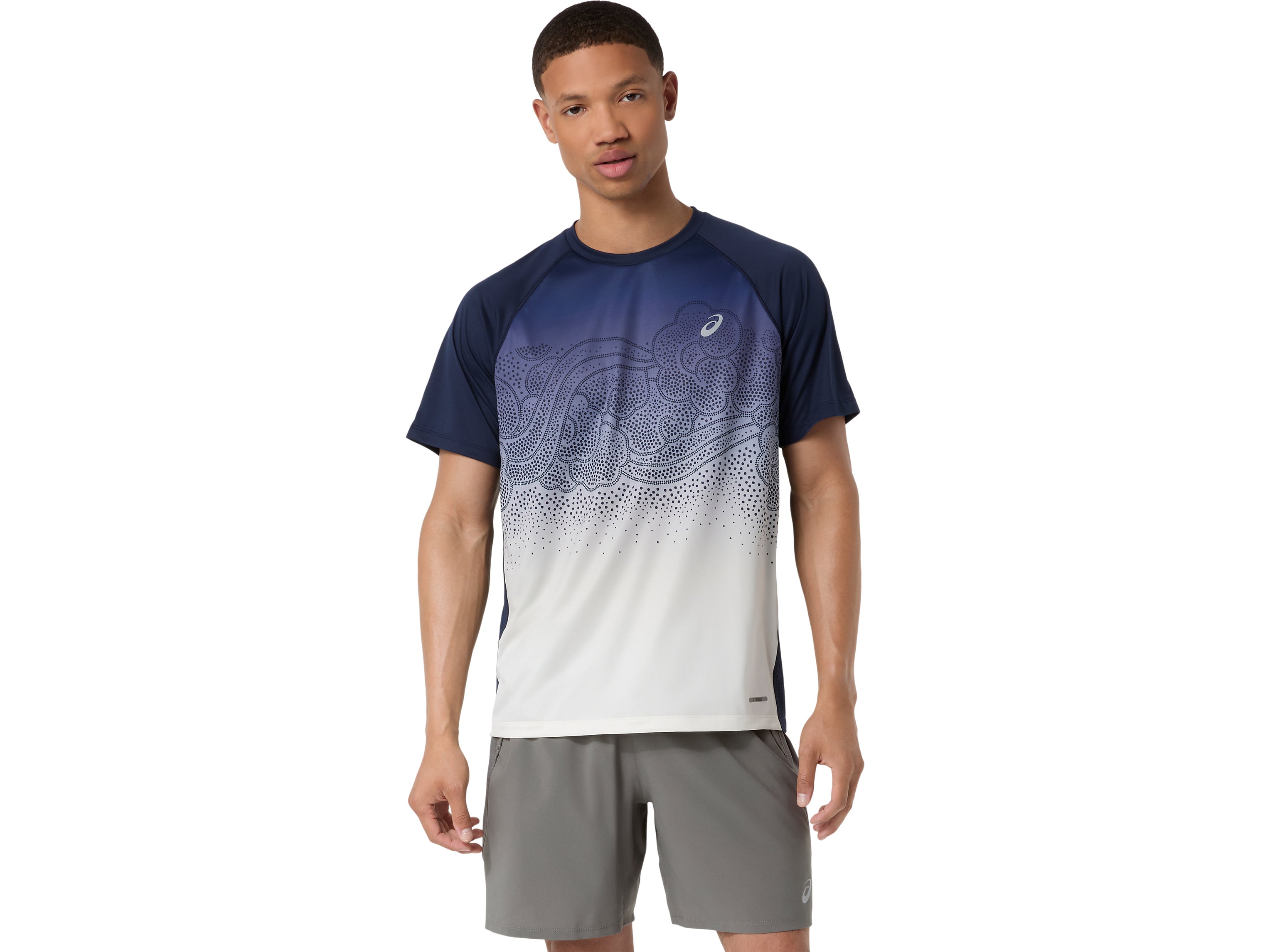 Asics Laufshirt "ROAD FADE SS TOP" ACTIBREEZE™ Technologie, Atmungsaktiv, Reflektierend