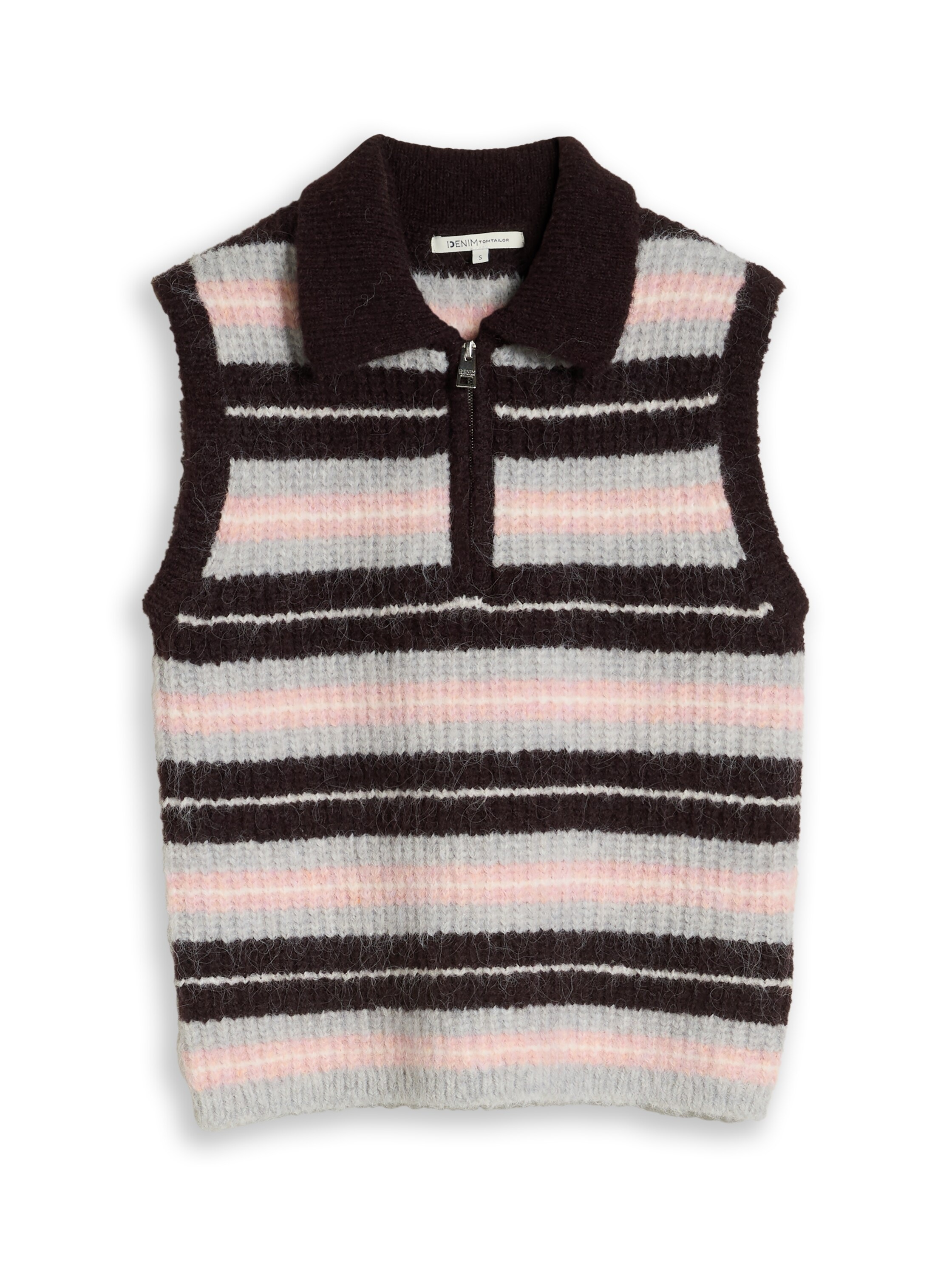 TOM TAILOR Denim V-Ausschnitt-Pullover