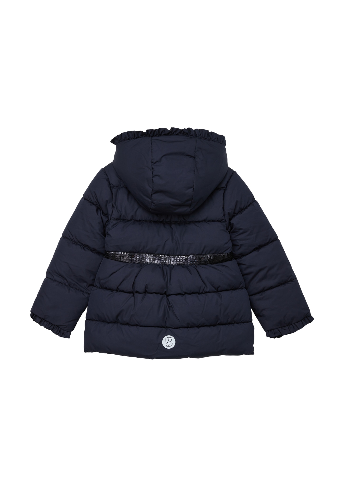 s.Oliver Junior Steppjacke, mit Kapuze, mit Print-Detail kaufen | BAUR