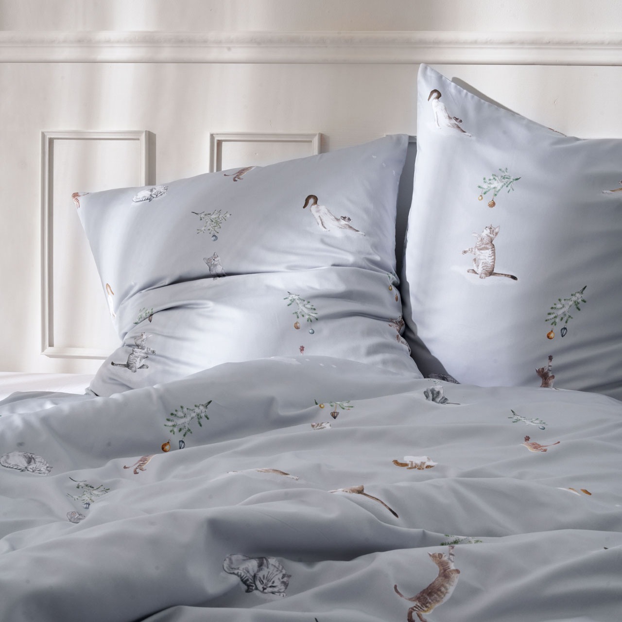 Thumbnail - APELT Bettwäsche "Cats GOTS" 2 Stk. Katzenmotive