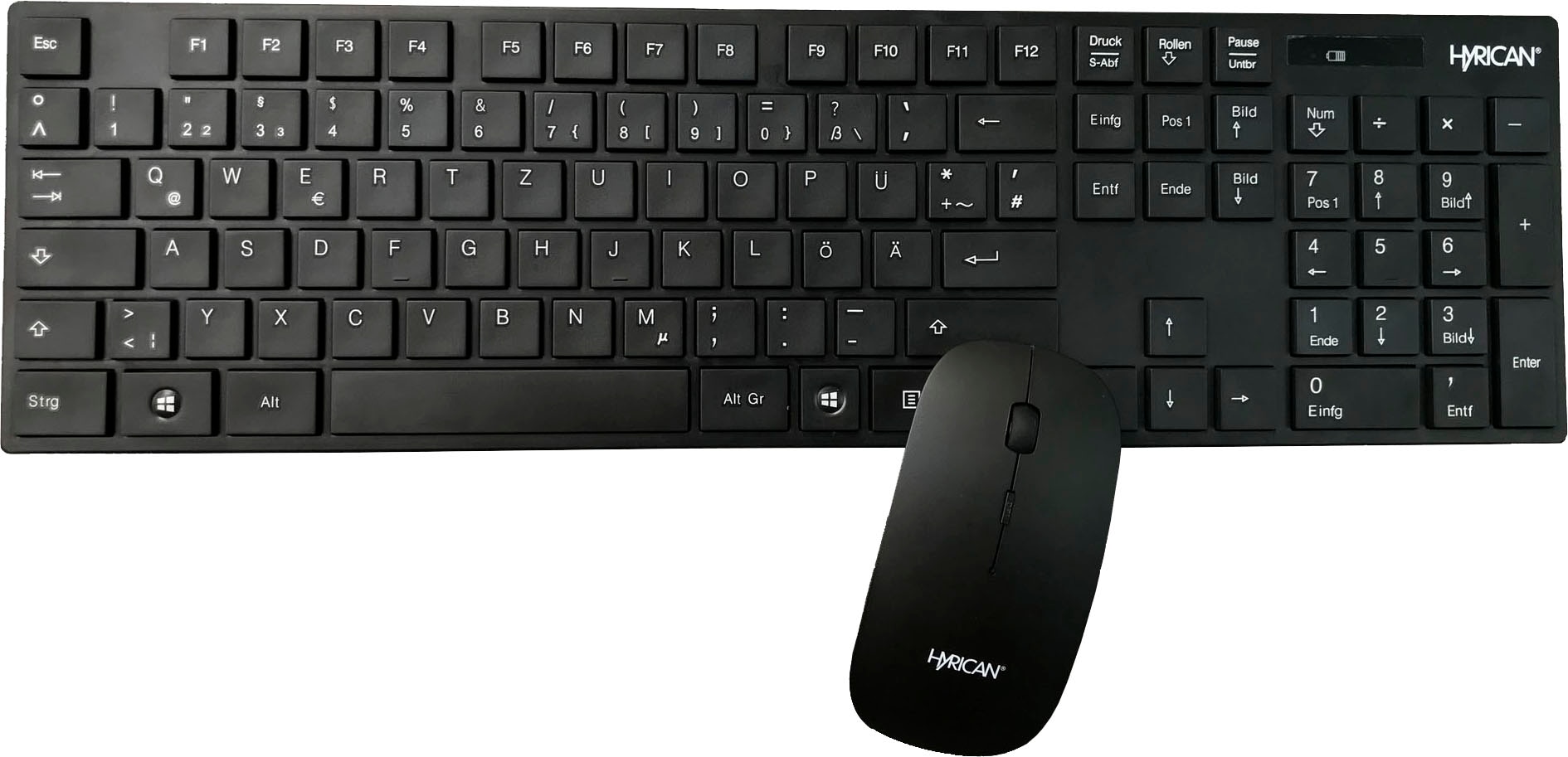 Hyrican Tastatur- und Maus-Set »Home-Office Set«, ST-SKB698W+131 + ST-CAM524