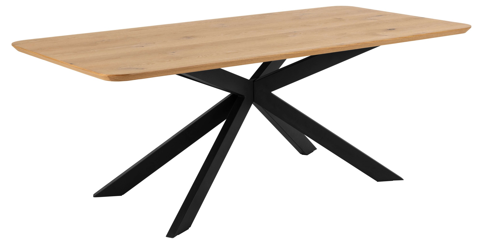 ACTONA GROUP Esstisch »Irwine«, Tischplatte aus Eichenfurnier, Rechteckig, B: 180 cm