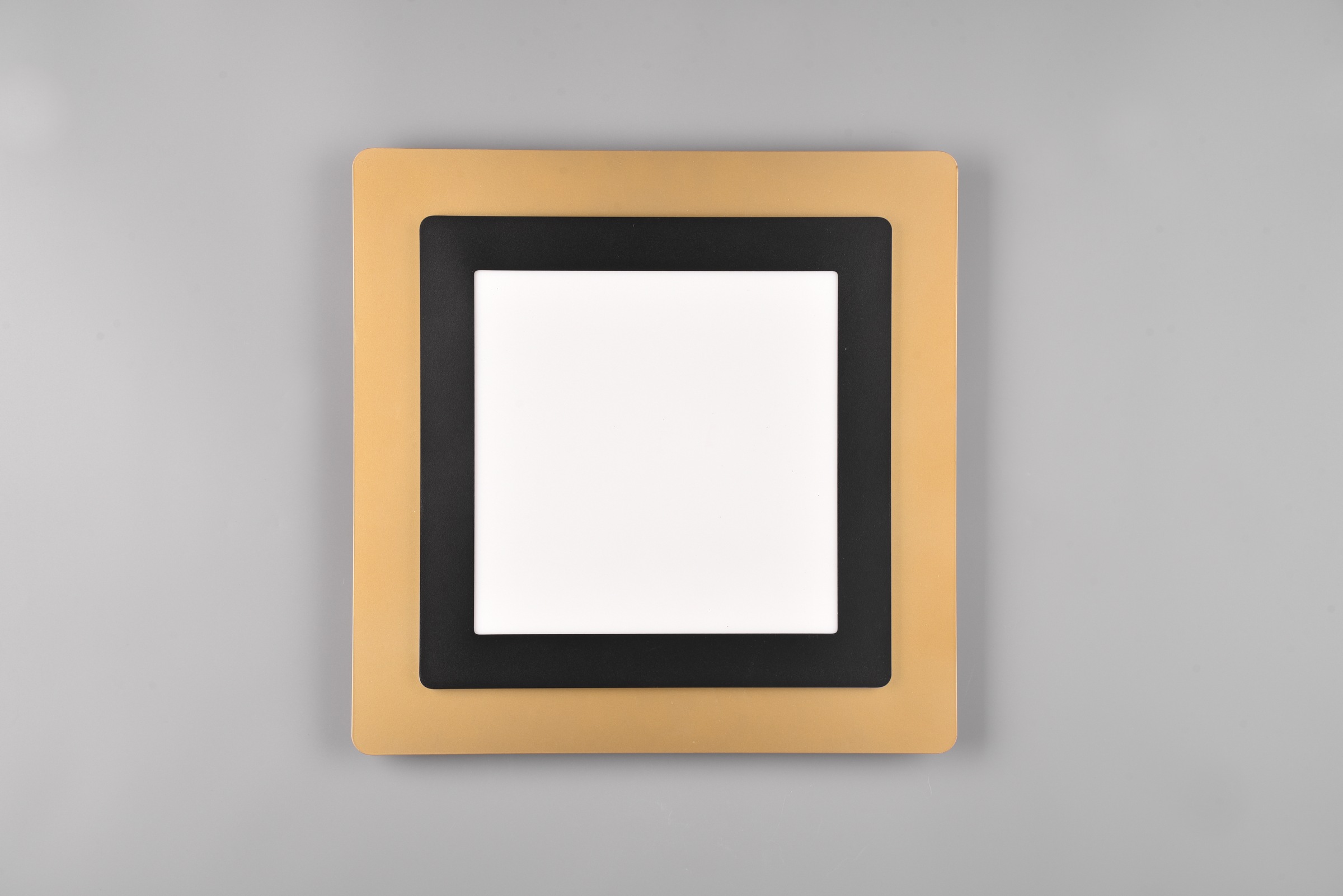 TRIO Leuchten LED Deckenleuchte »MORGAN, quadratische Deckenlampe 45x45cm, dimmbar, CCT, Memoryfunktion«, 1 flammig, Leuchtmittel LED-Board | LED fest integriert, Nachtlicht, Timer, 46W 6000 Lumen, 2700-6500 Kelvin, mit Fernbedienung