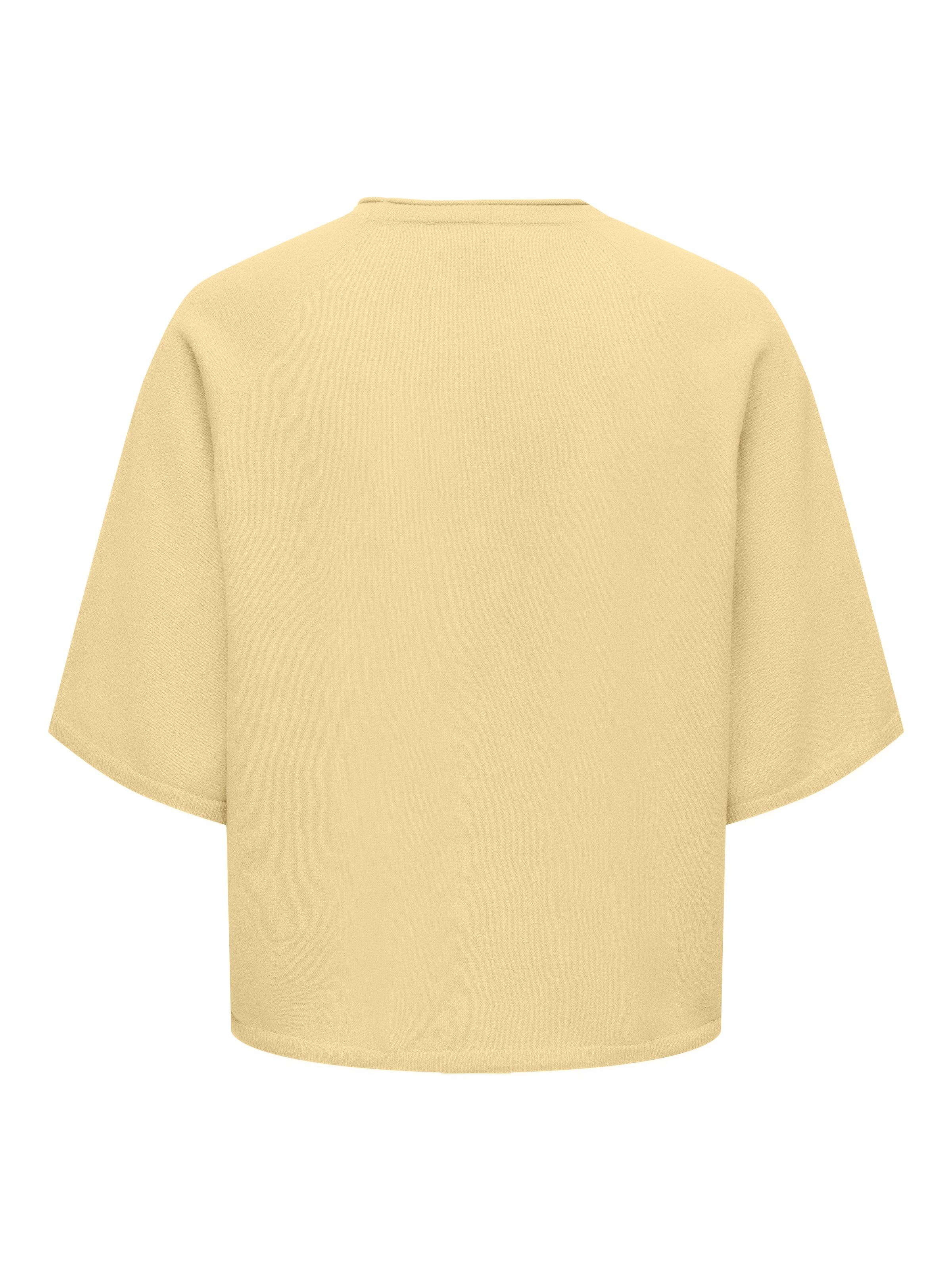 ONLY Rundhalspullover "ONLLOYAL 2/4 O-NECK KNT NOOS" mit Halbarm günstig online kaufen