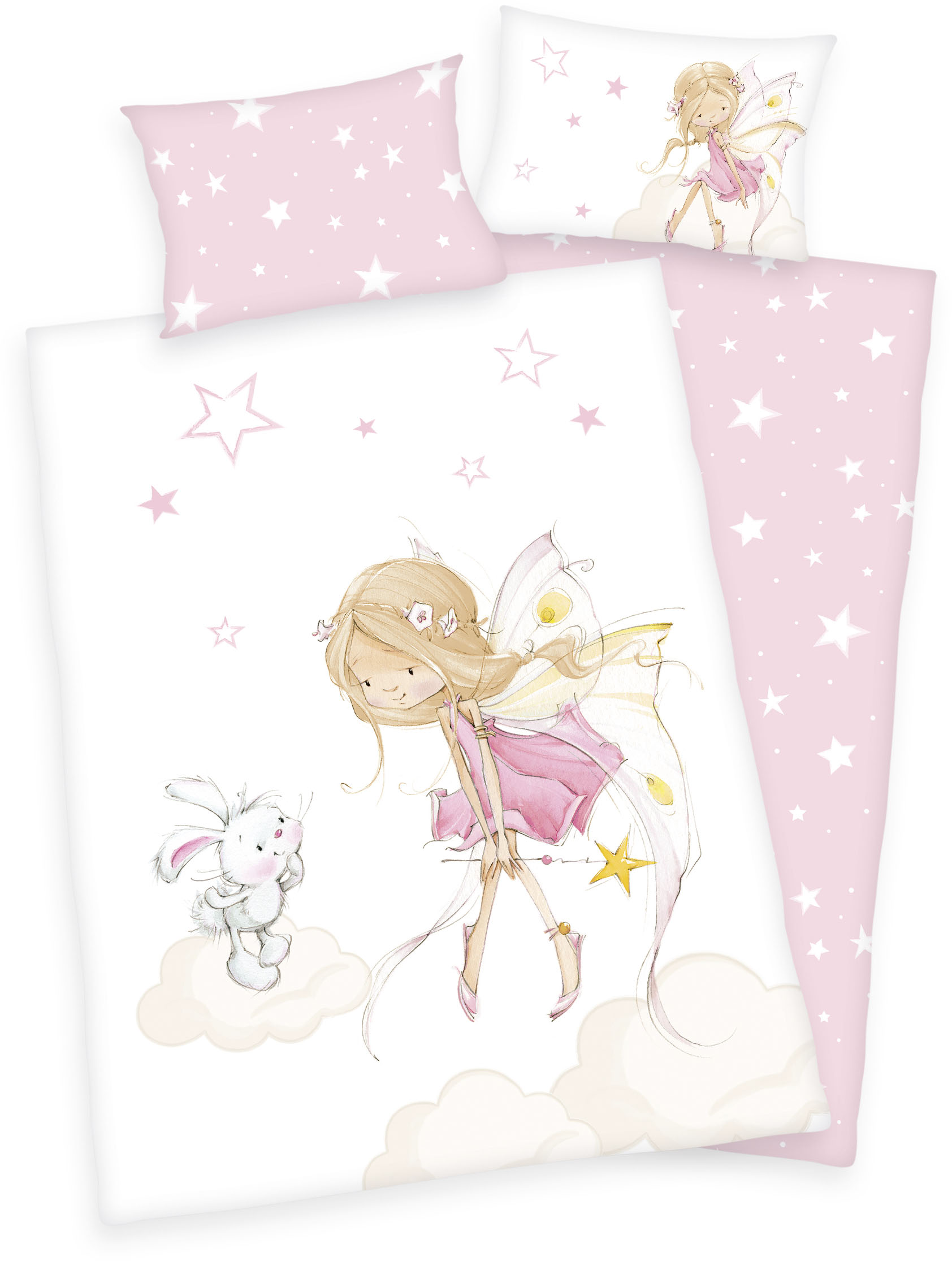 Baby Best Babybettwäsche "Little Fairy" 2 Stk. mit liebevollem Motiv