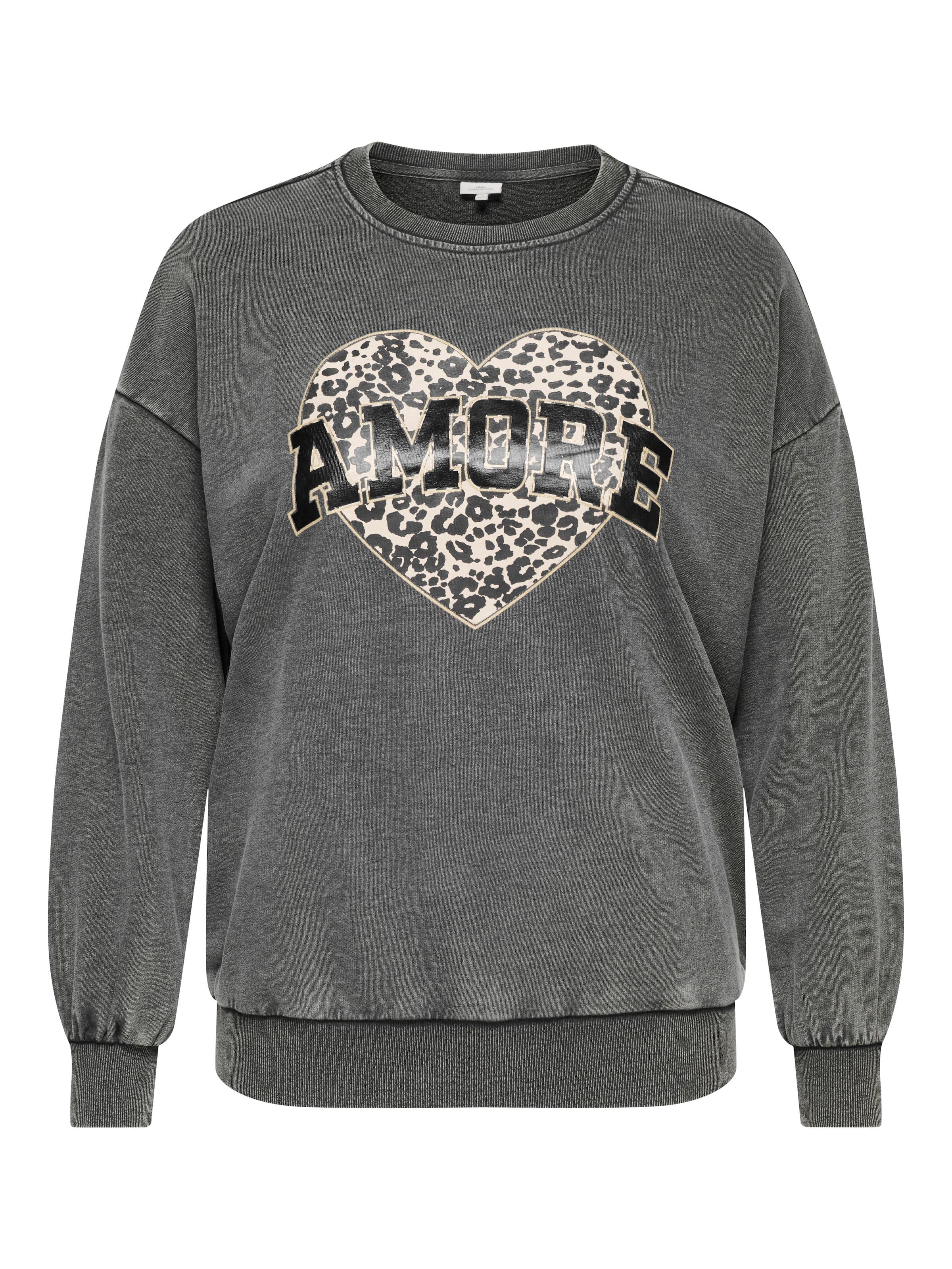 ONLY CARMAKOMA Sweatshirt "CARLAUREN LIFE L/S O-NECK SWT JRS" günstig online kaufen