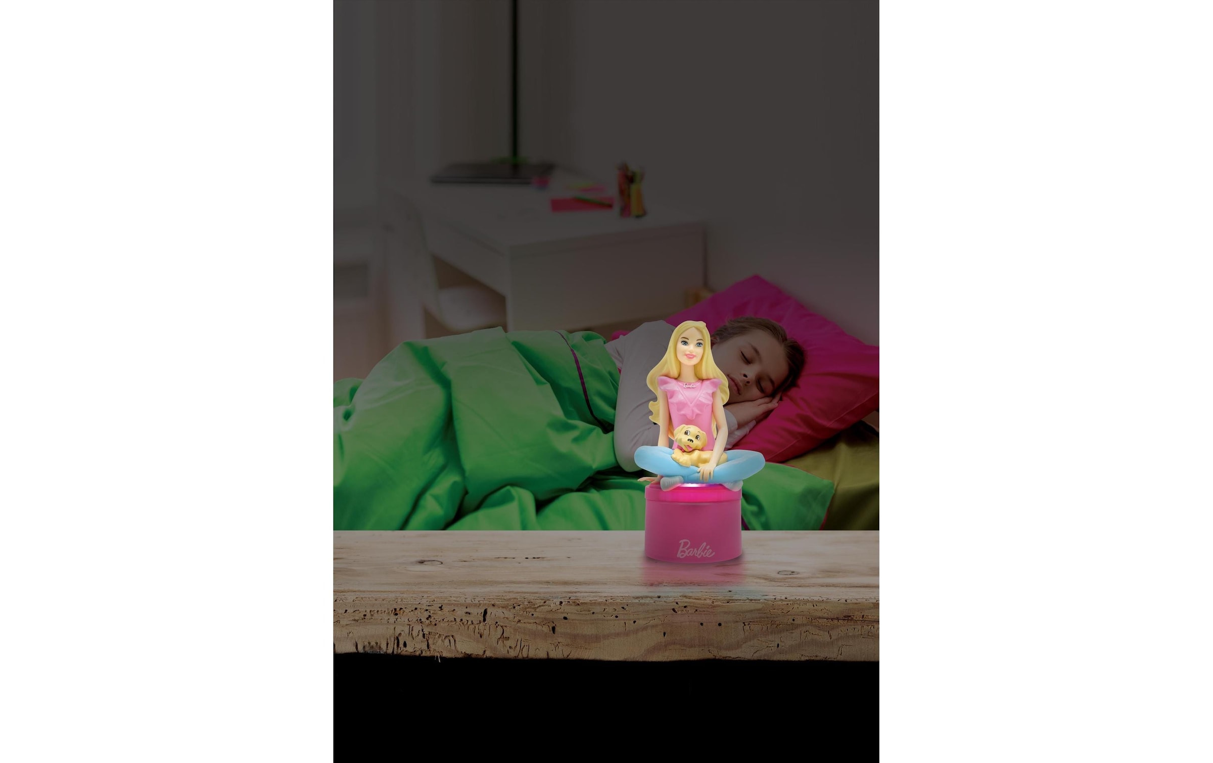 Lexibook® Nachtlicht »Barbie 3D design colour«