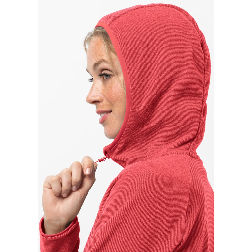 Damenmode Jacken & Mäntel Jack Wolfskin Fleecejacke »ARCO JACKET WOMEN« tulpe Damenmode Jacken & Mäntel Jack Wolfskin Fleecejacke »ARCO JACKET WOMEN« tulpe