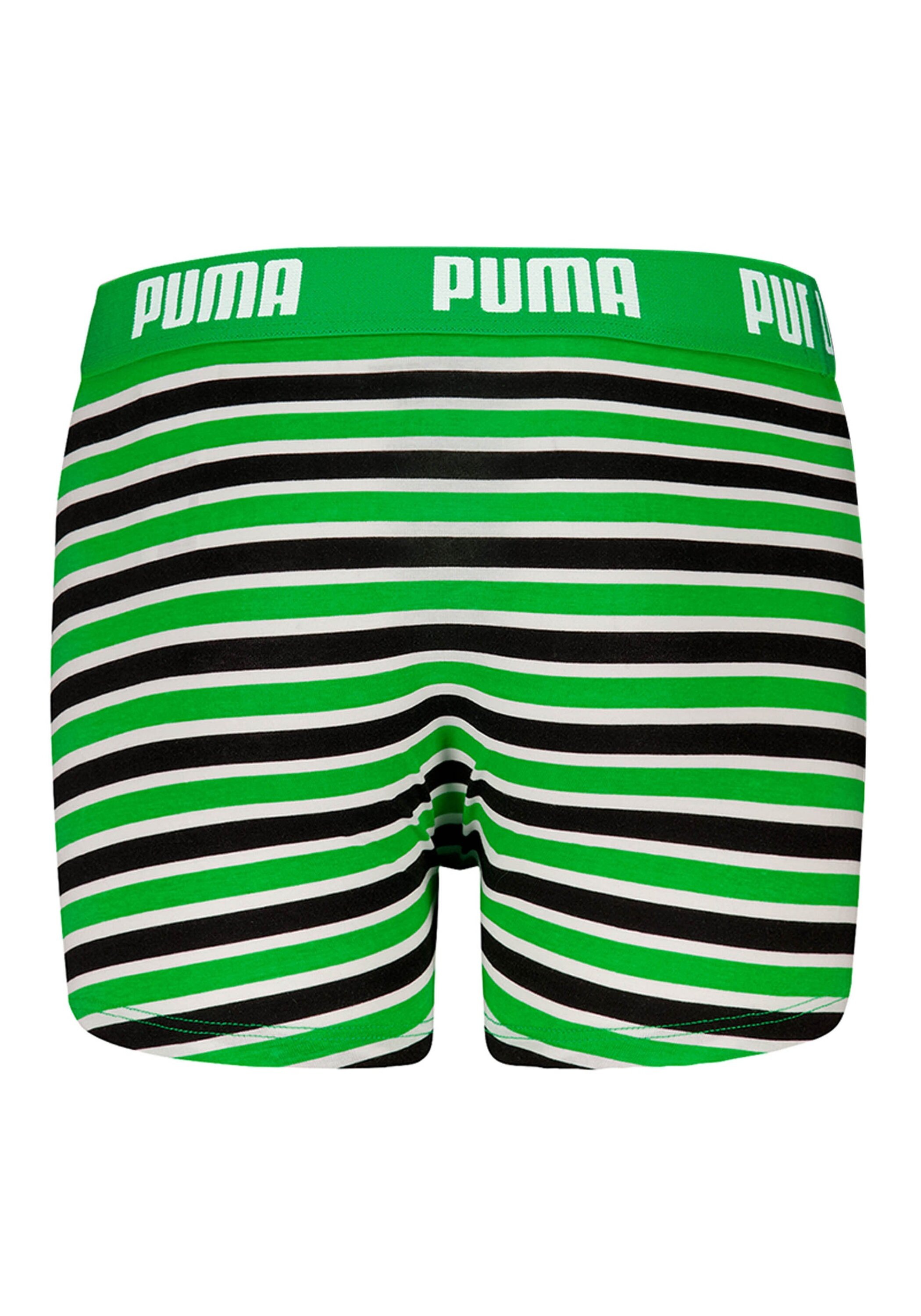 PUMA Boxershorts »Boxershort Everyday Striped Boxers ECOM 6P 6er Pack«
