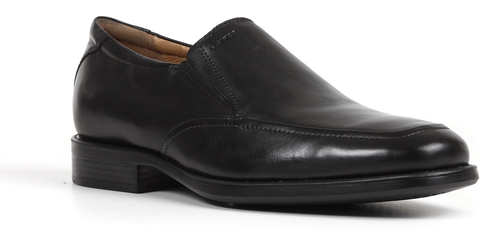 Geox Slipper "UOMO FEDERICO" Business Schuh, Schlupfschuh mit Blockabsatz günstig online kaufen