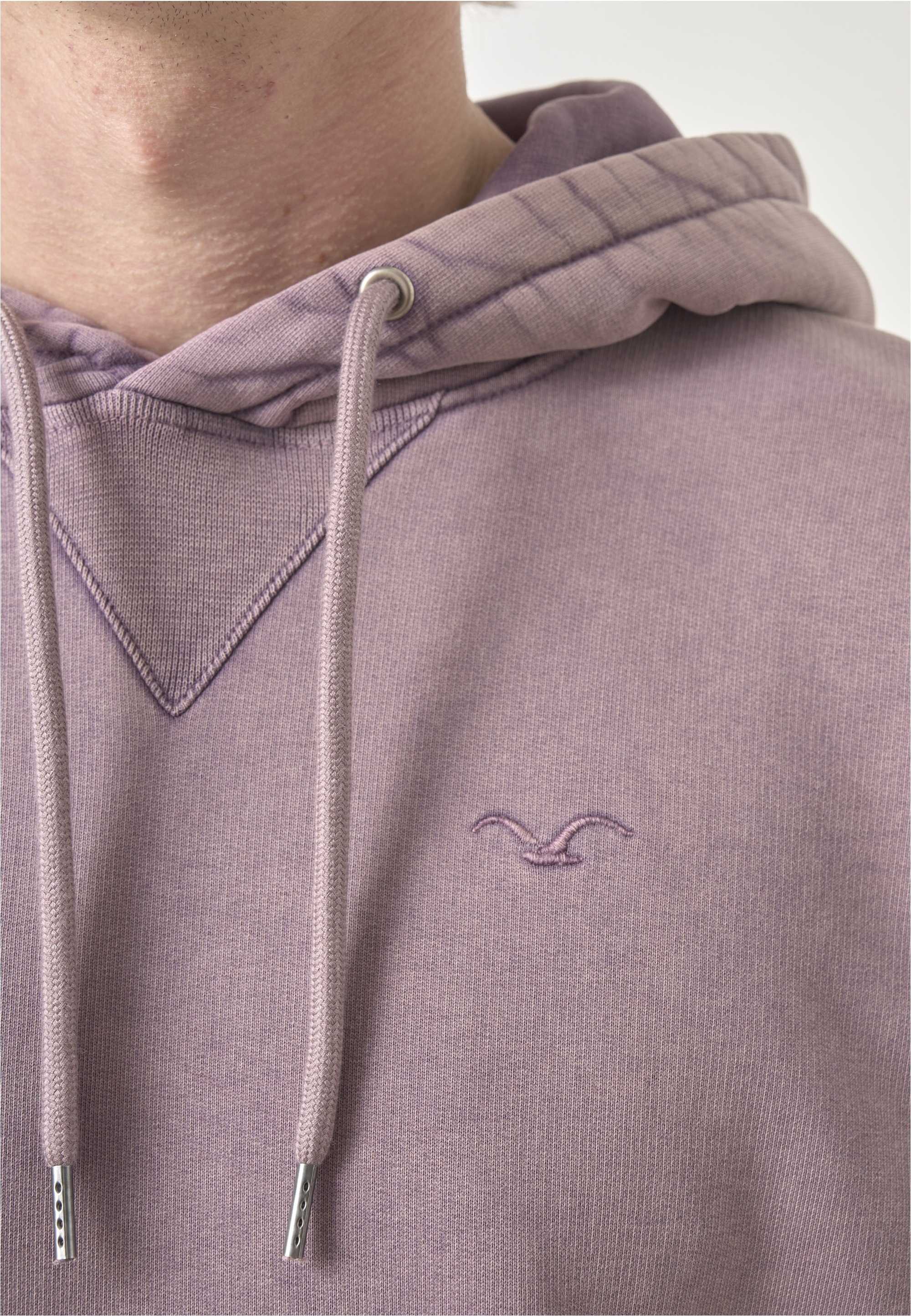Cleptomanicx Kapuzensweatshirt »Boxy Hooded Ligull Washed«, im lockeren Schnitt