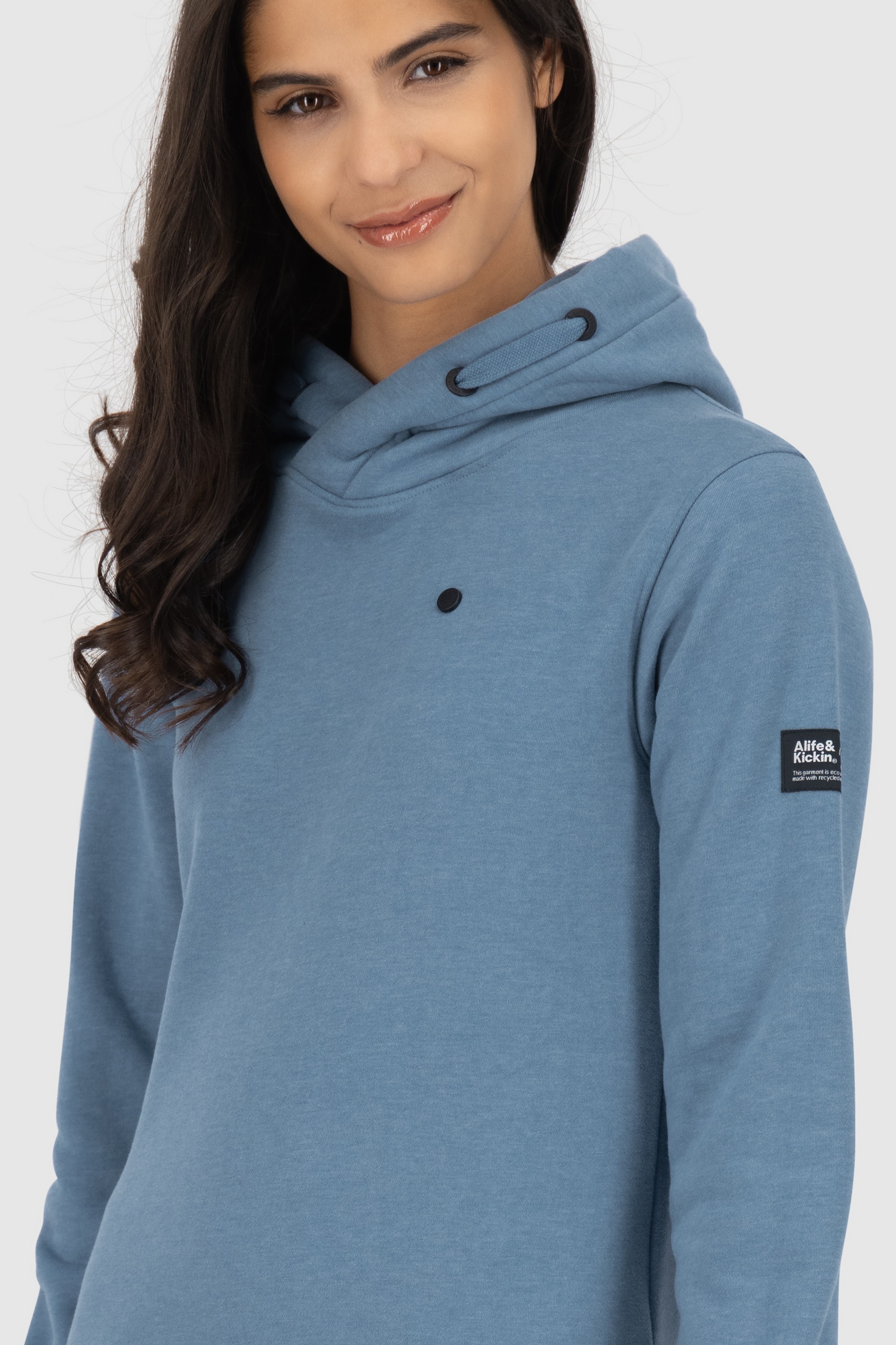 Alife & Kickin Kapuzensweatshirt »Damen SarinaAK A«, Hoodie Kapuzenpullover, Sweatshirt mit Kapuze und Kängurutasche