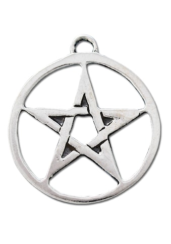 Adelia´s Amulett »Siegel der Hexerei (versilbert)«, Geschlossenes Pentagramm - Magie... kaufen