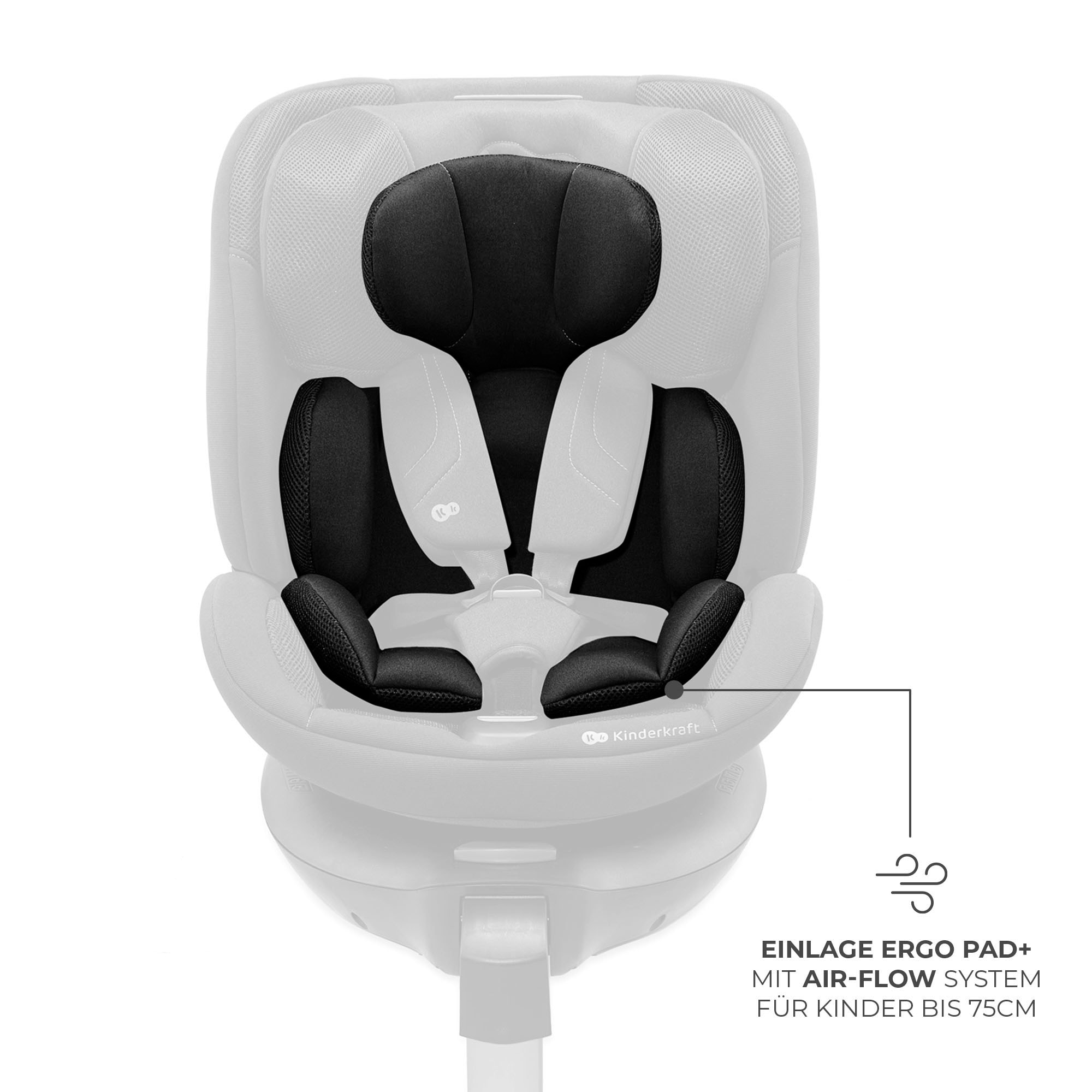 Kinderkraft Autokindersitz »XRIDER 2 i-Size« Klasse 0 / 1 / II / III (bis 36 kg) 360° – drehbarer Kindersitz