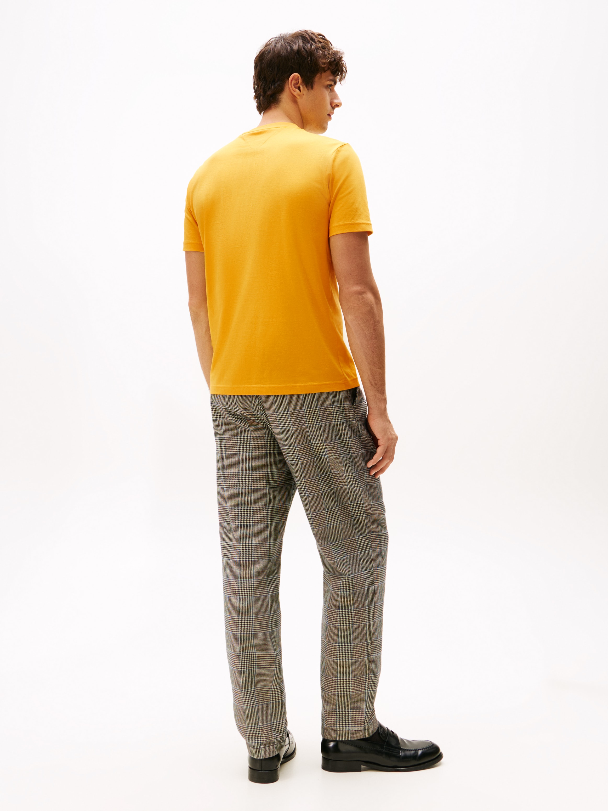 Tommy Hilfiger T-Shirt »LINEAR FLAG GRAPHIC«, Rundhals, regular fit, Jersey