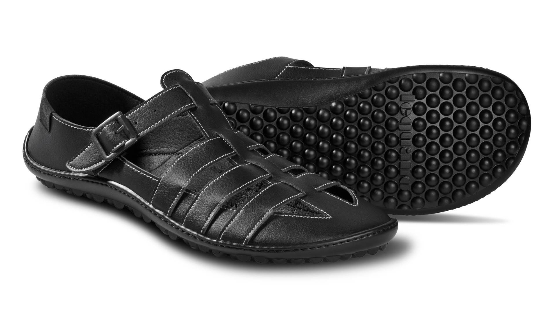 Leguano Barfußschuh »JARO«, Sandale, Bequemschuh, Sommerschuh mit Schnallenverschluss