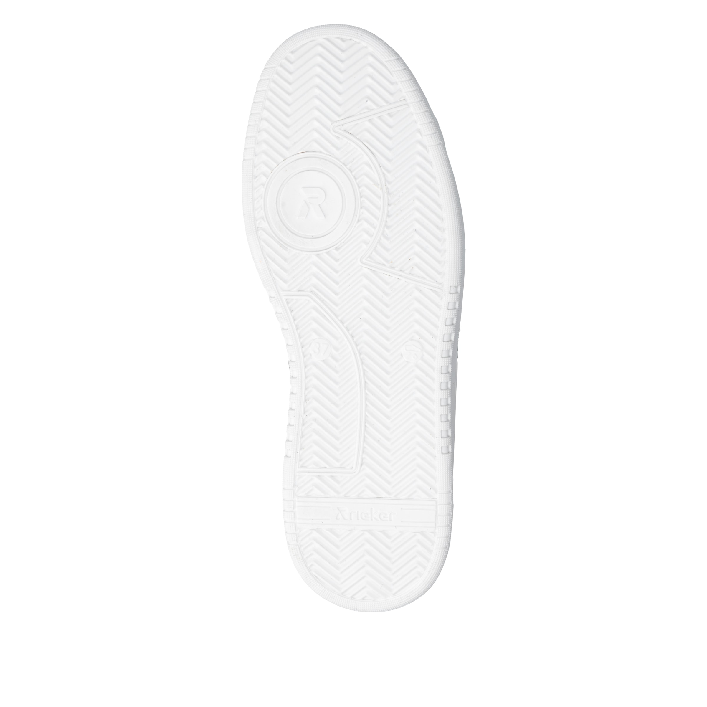 RIEKER Sport Plateausneaker Slip-on Sneaker, Halbschuh, Freizeitsneaker mit aufgesetzter Schnürung