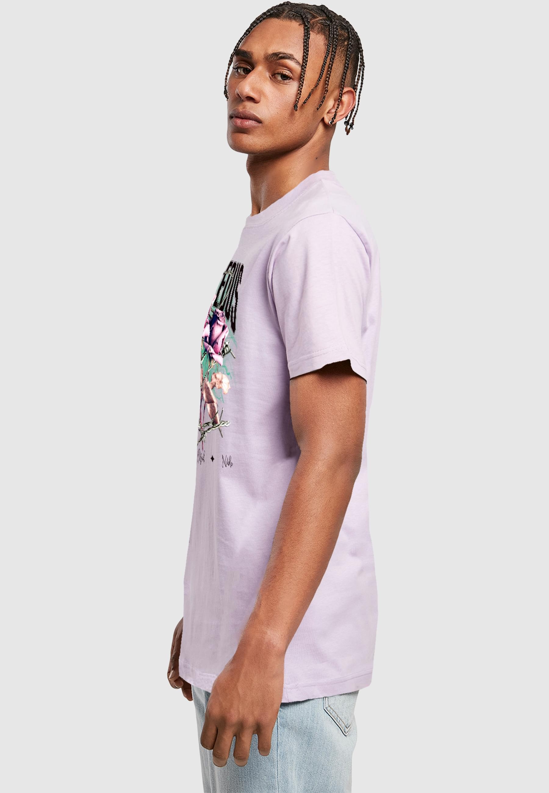 MisterTee T-Shirt »MisterTee Righteous Roses Tee«, (1 tlg.)