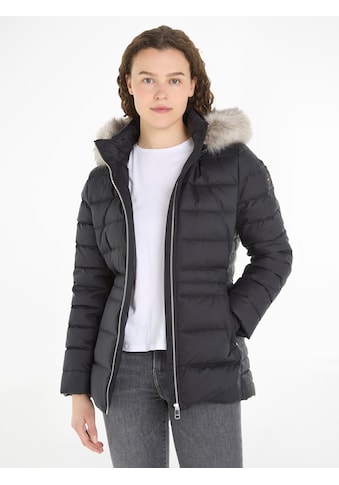 TOMMY HILFIGER Daunenjacke »TYRA DOWN JACKET WITH FUR...