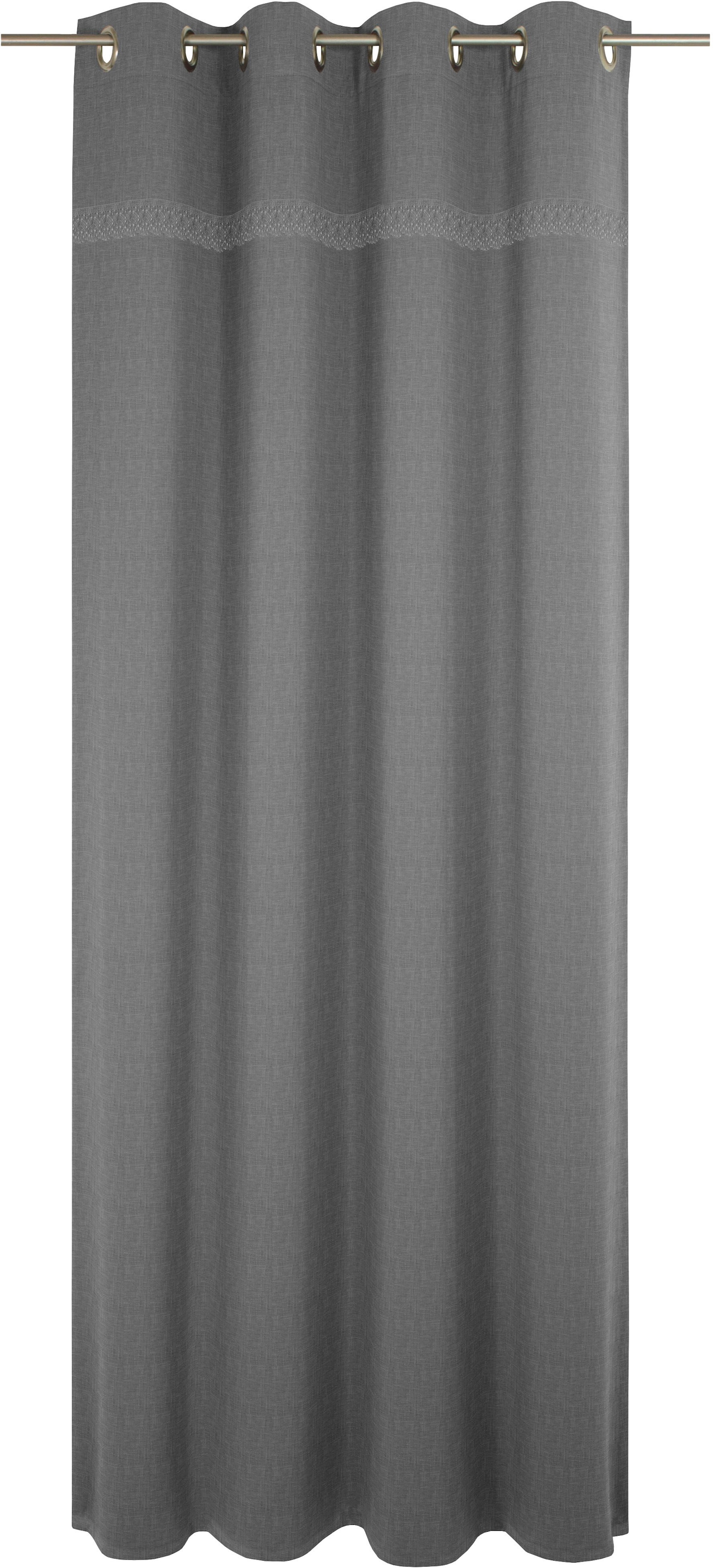 Wirth Vorhang "Wiessee" Ösen 1 Stk. tlg. günstig online kaufen