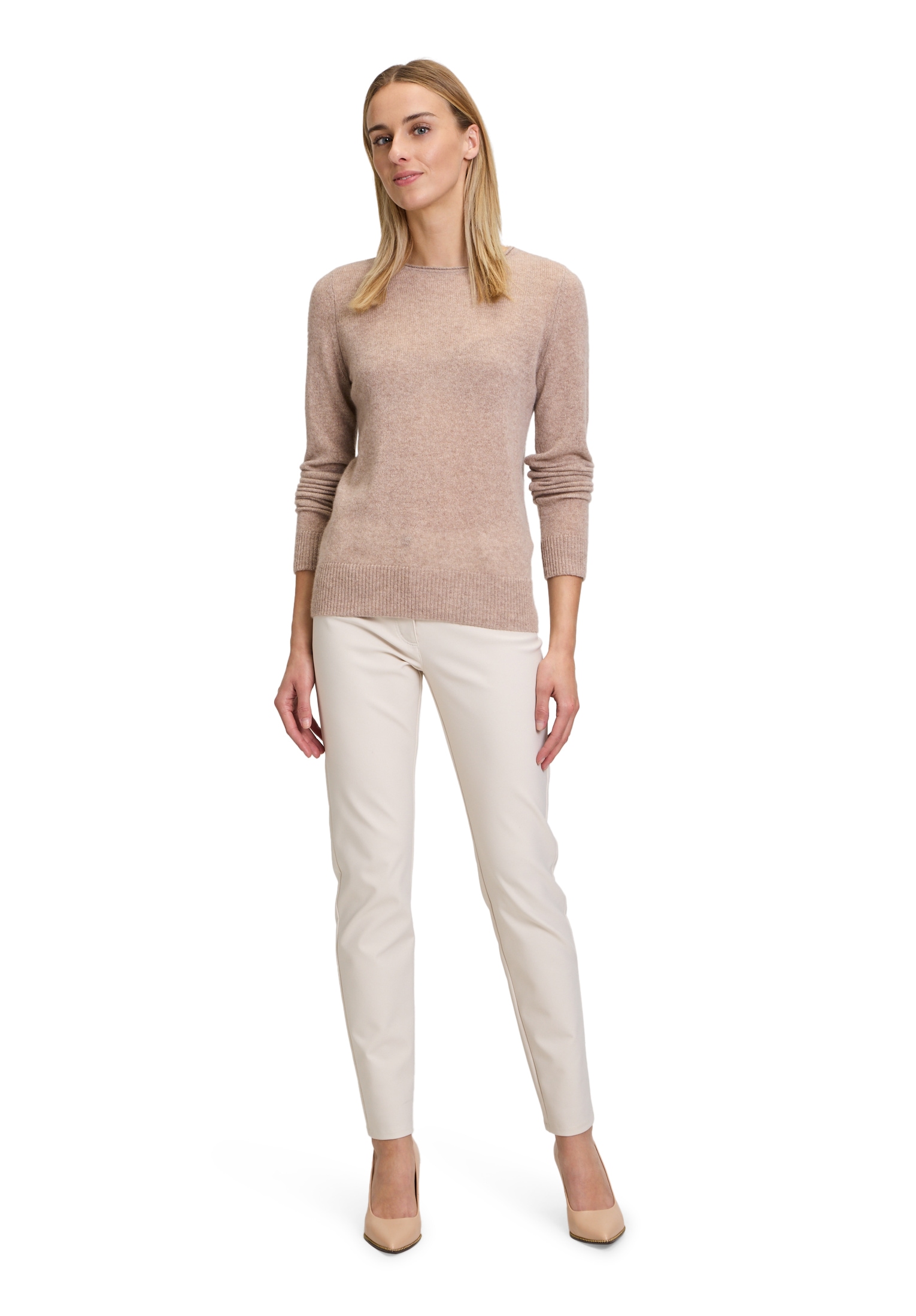 Betty Barclay Strickpullover »Betty Barclay Damen Kaschmir-Pullover mit Rundhalsausschnitt«, (1 tlg.), Strick