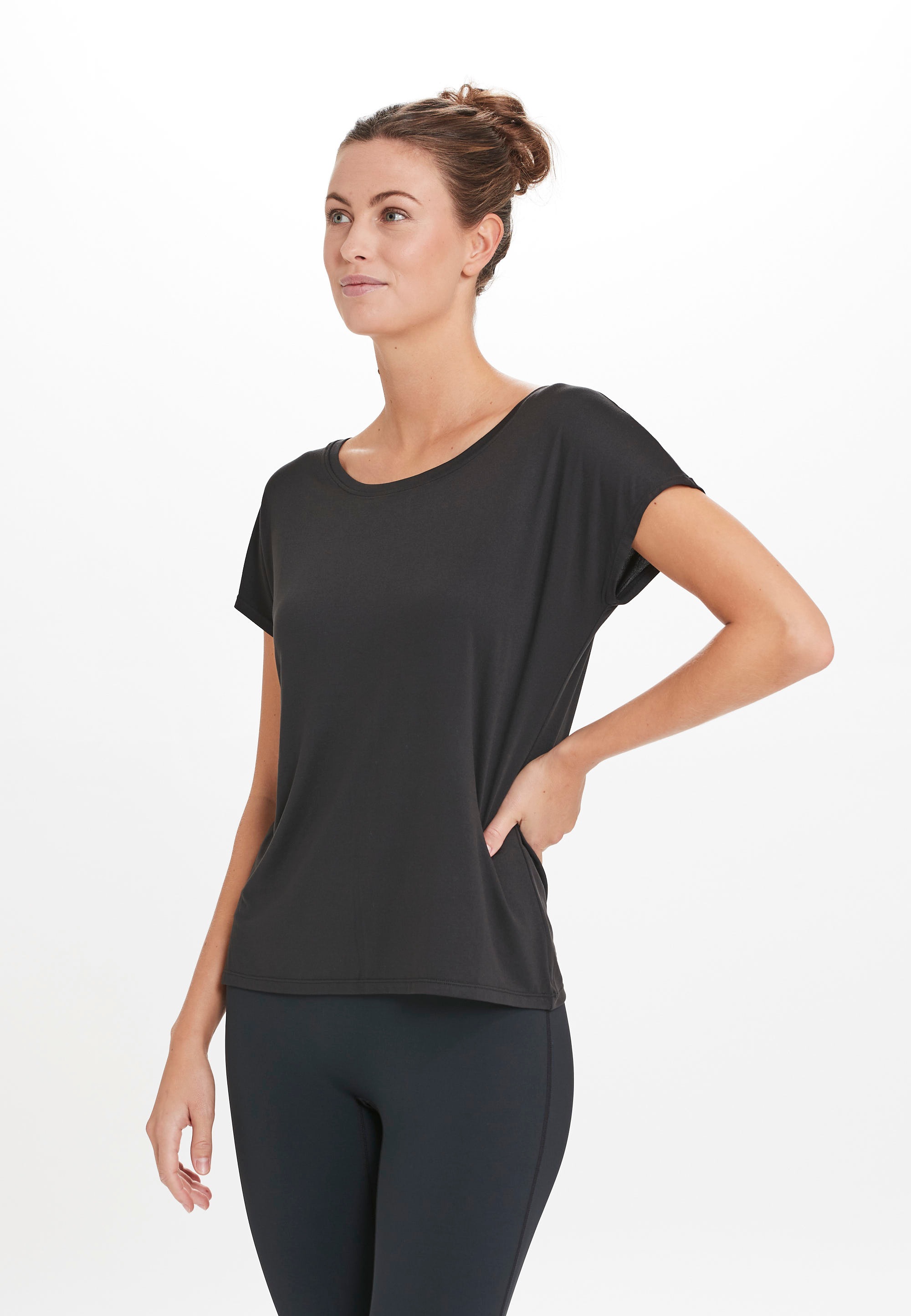 Black mit T-Shirt (1 »Carrolli«, Quick Dry BAUR Friday Funktion ENDURANCE | tlg.),