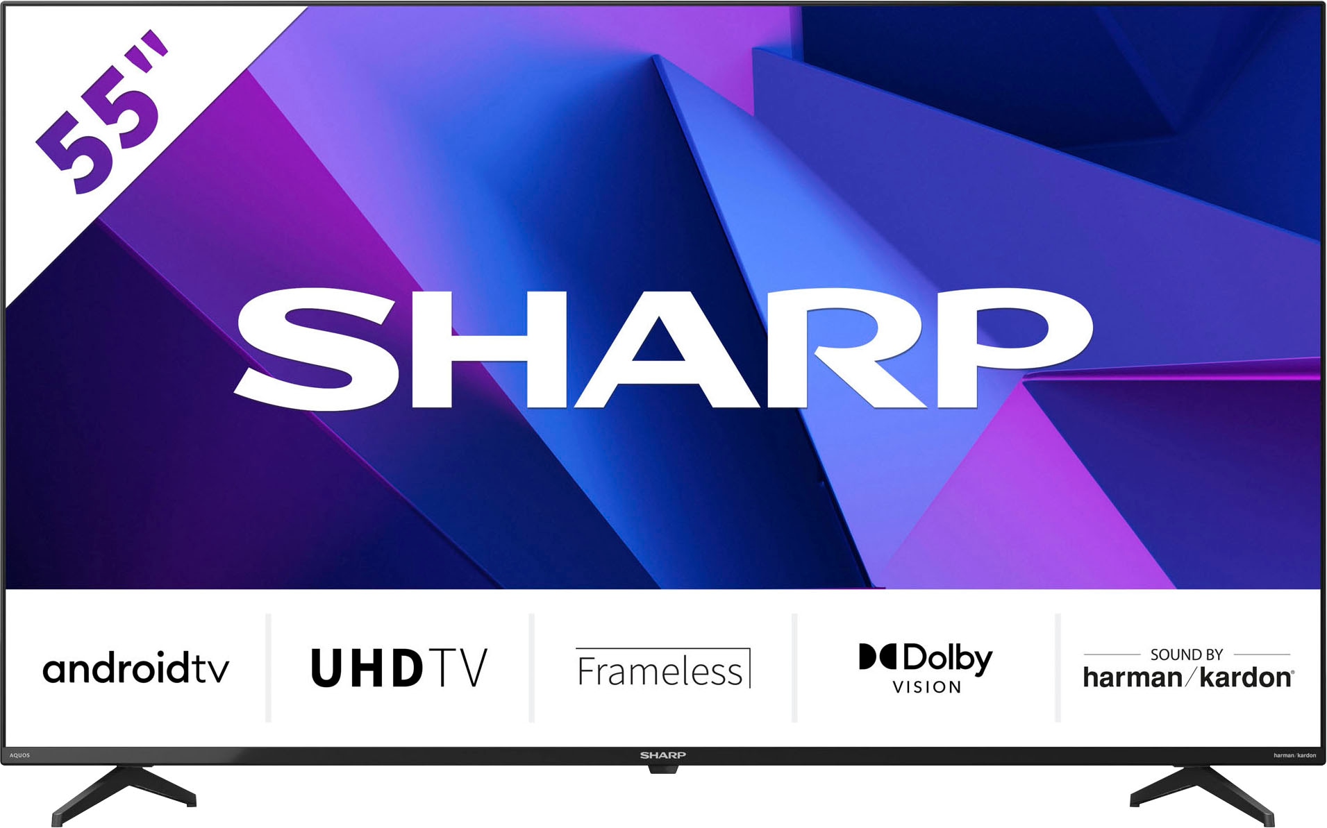 LED-Fernseher »4T-C55FNx«, 139 cm/55 Zoll, 4K Ultra HD, Android TV-Smart-TV