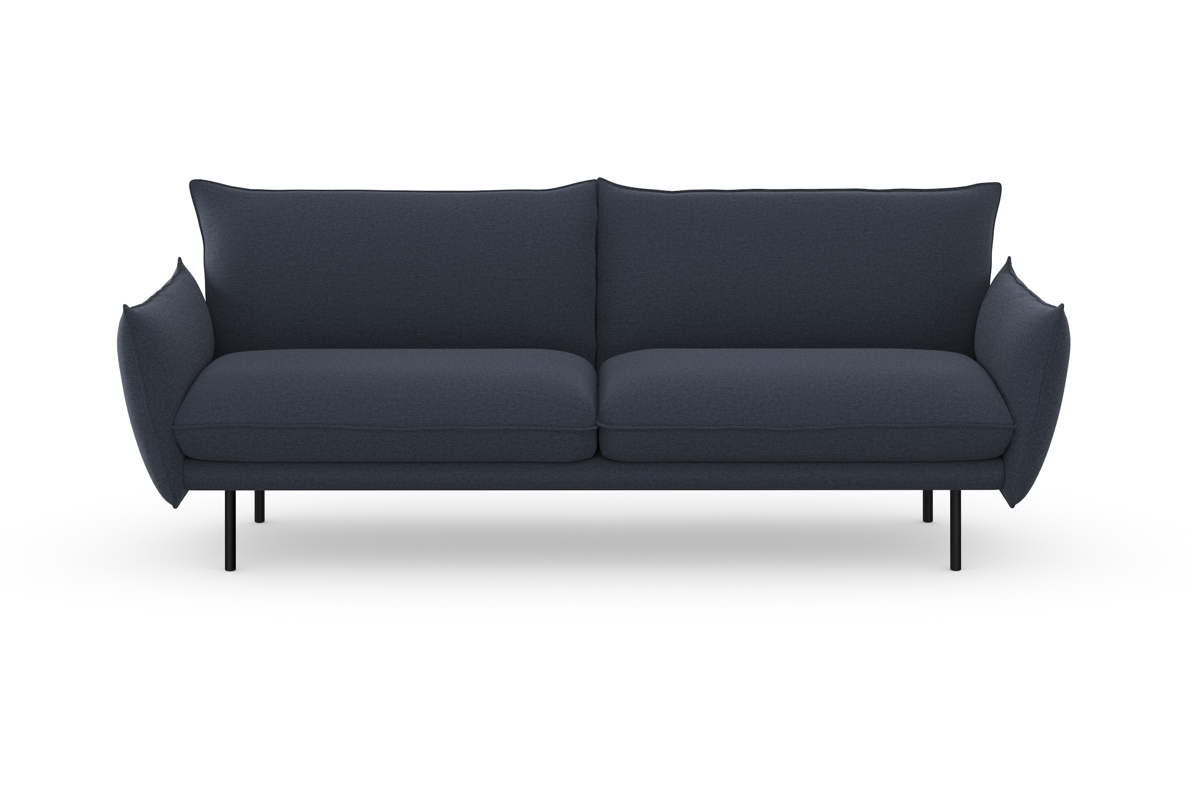 OTTO home 3-Sitzer "Stine" Besonderes Design durch Kissenoptik und Keder