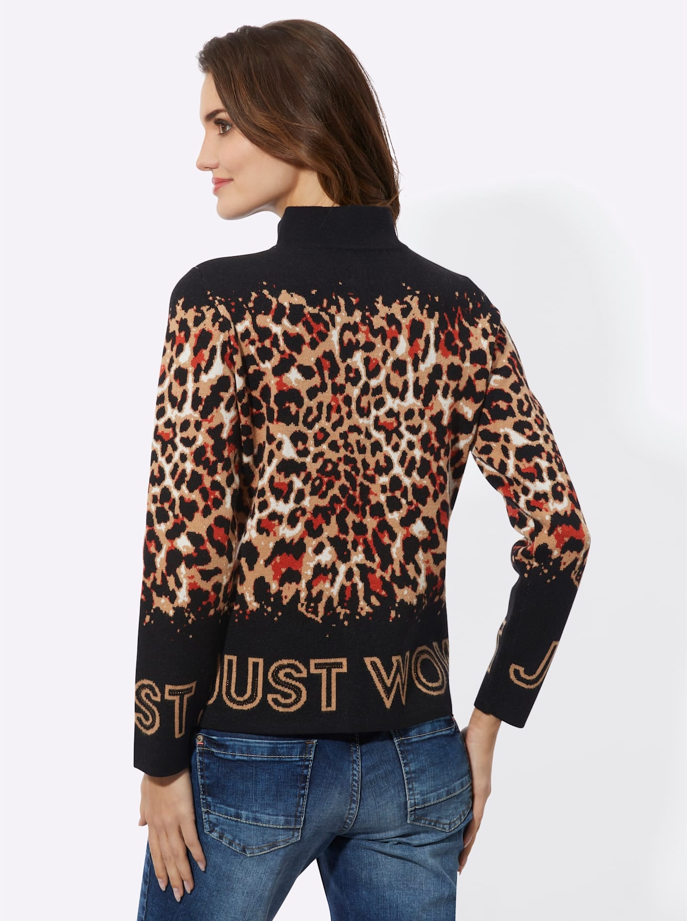 Inspirationen Stehkragenpullover »Pullover«