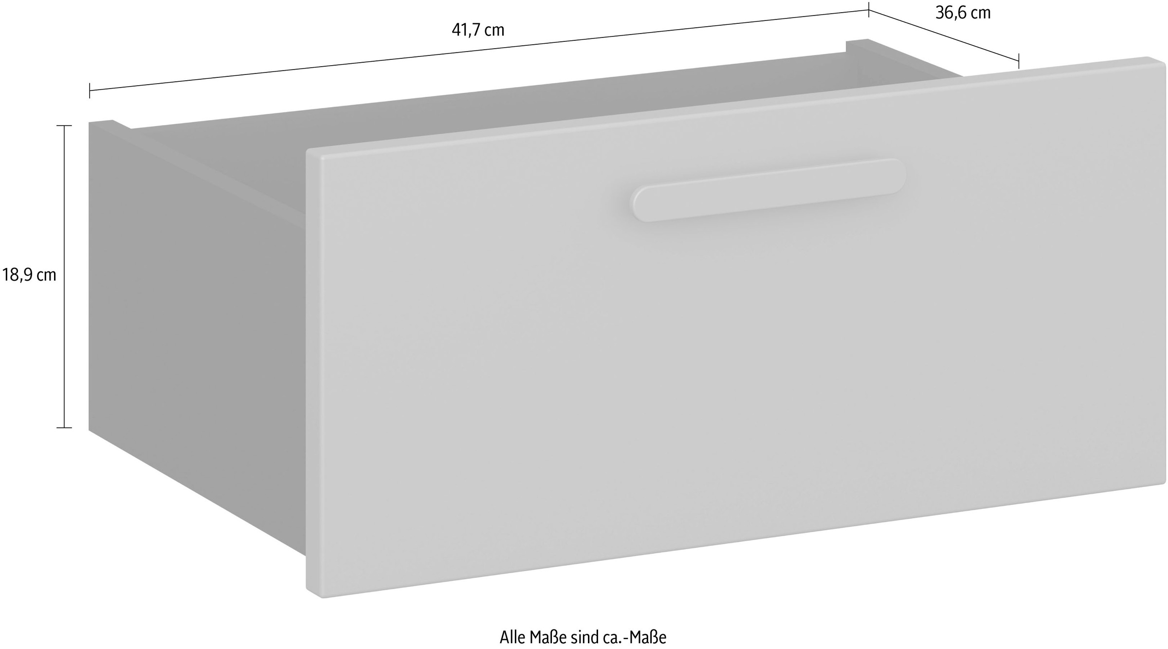 Hammel Furniture Schublade »Keep by Hammel Modul 022«, (1 St.), als Ergänzung für das Keep Modul 007, flexible Möbelserie