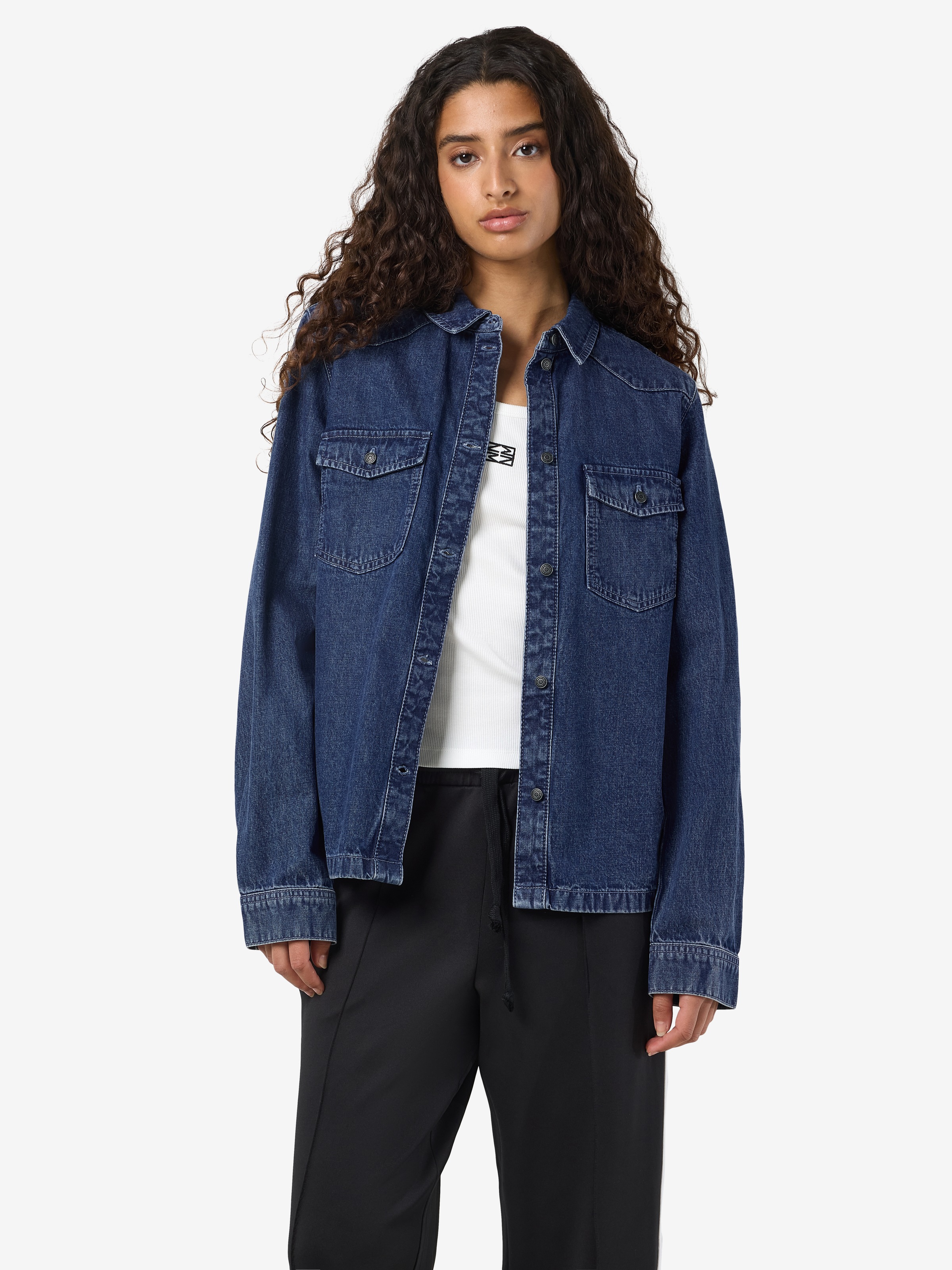 Noisy may Jeansbluse "NMNEW SIGNE L/S DENIM SHIRT VI002MB NOOS" günstig online kaufen