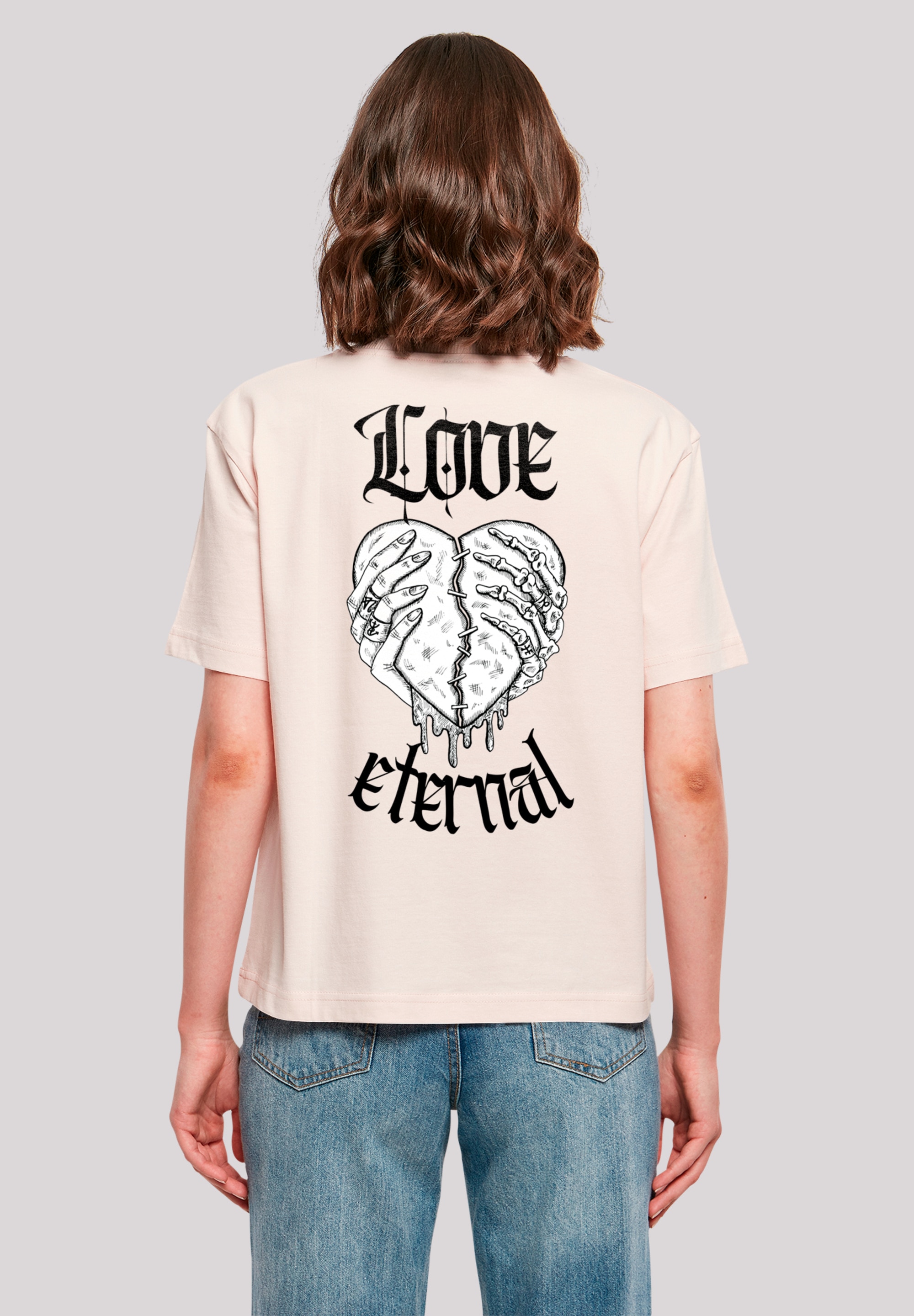 F4NT4STIC Marškinėliai »Love Eternal Herz in Hän...