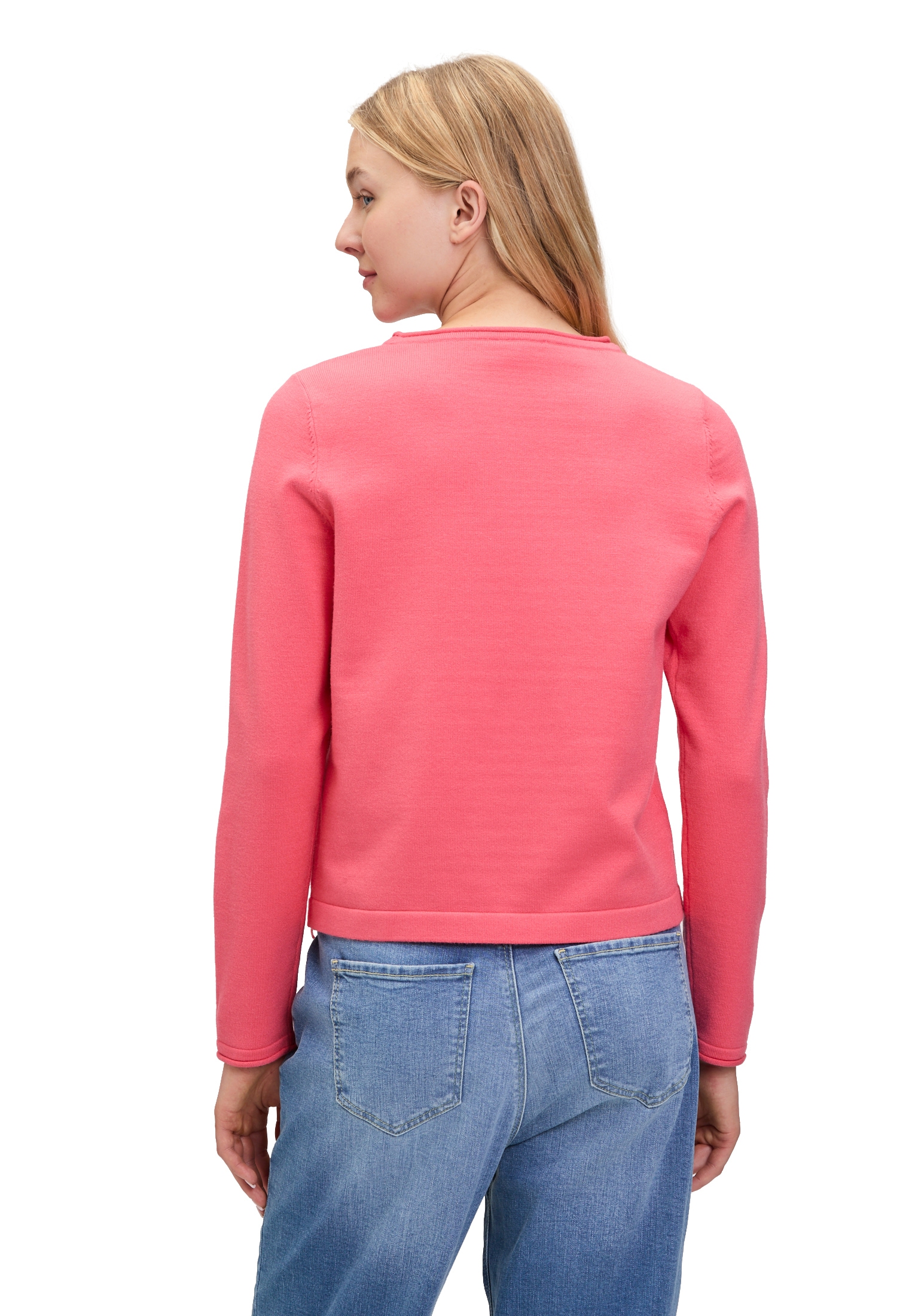 Cartoon Strickpullover »Cartoon Damen Strickpullover mit Rundhalsausschnitt«, (1 tlg.)
