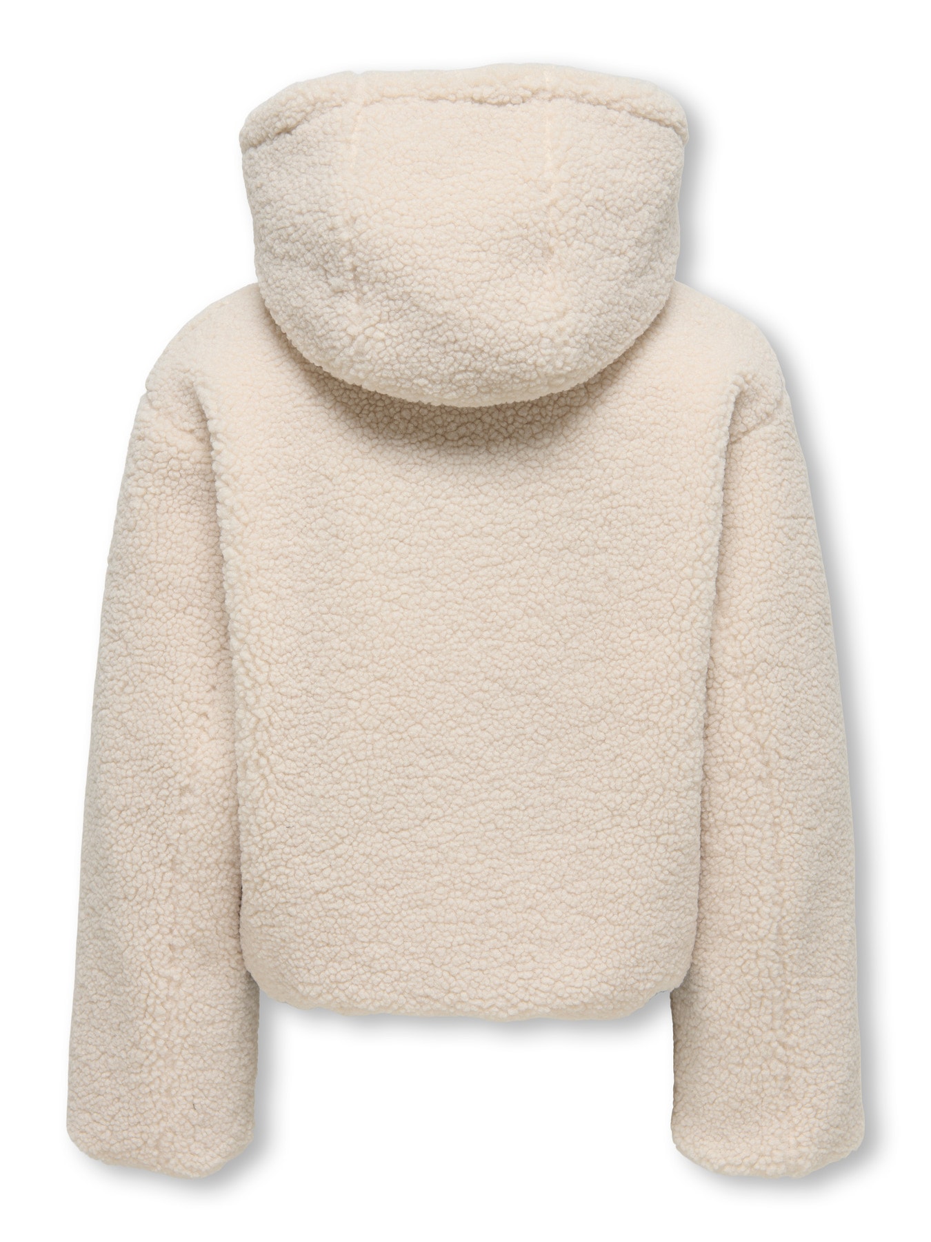 KIDS ONLY Wendejacke »KOGMARIA REVERSIBLE PUFFER JACKET OTW« mit Kapuze als Plüschjacke oder Steppjacke tragbar