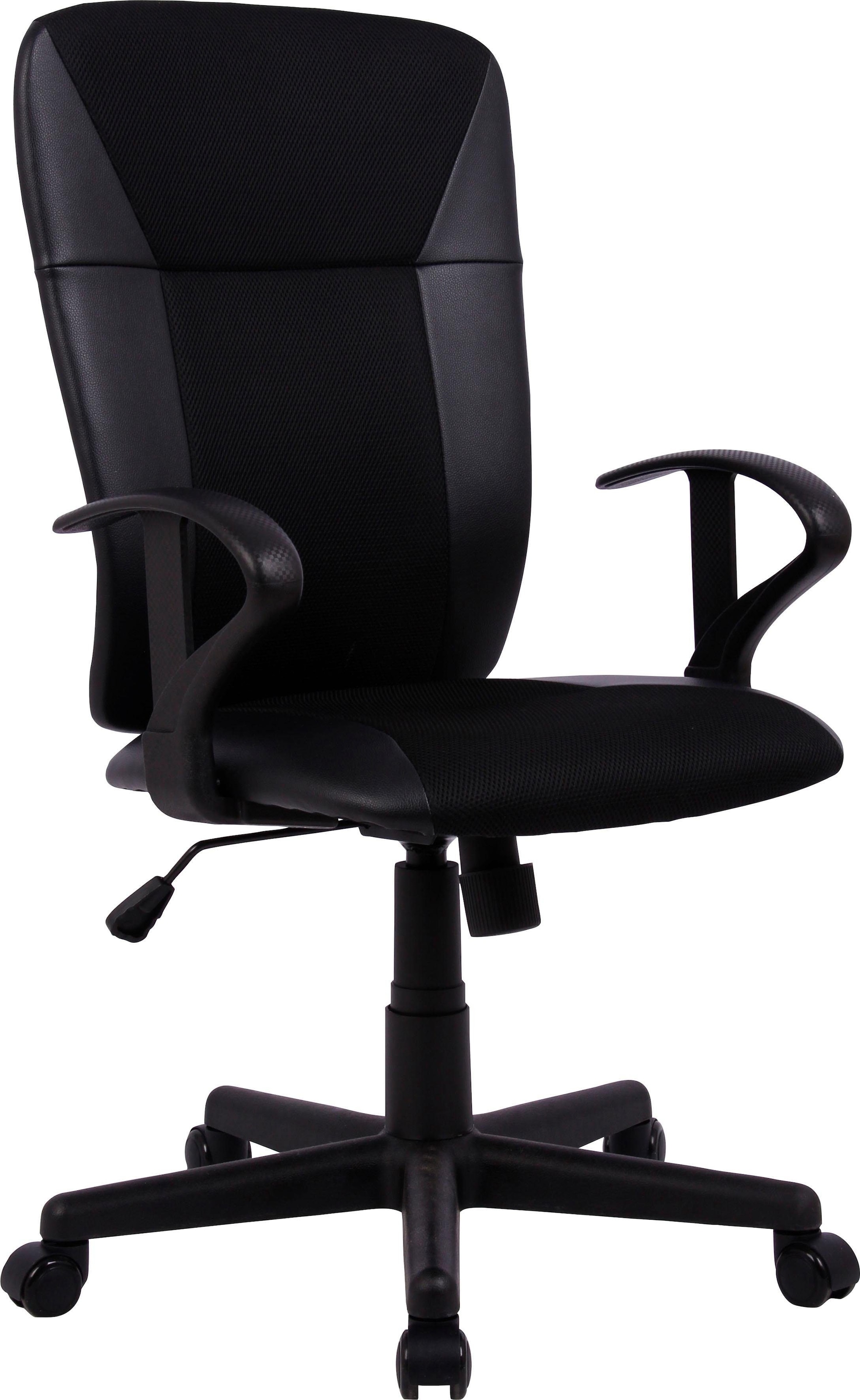 Bürostuhl »Schreibtischstuhl«, Kunstleder-Netzstoff, stylish und komfortabel